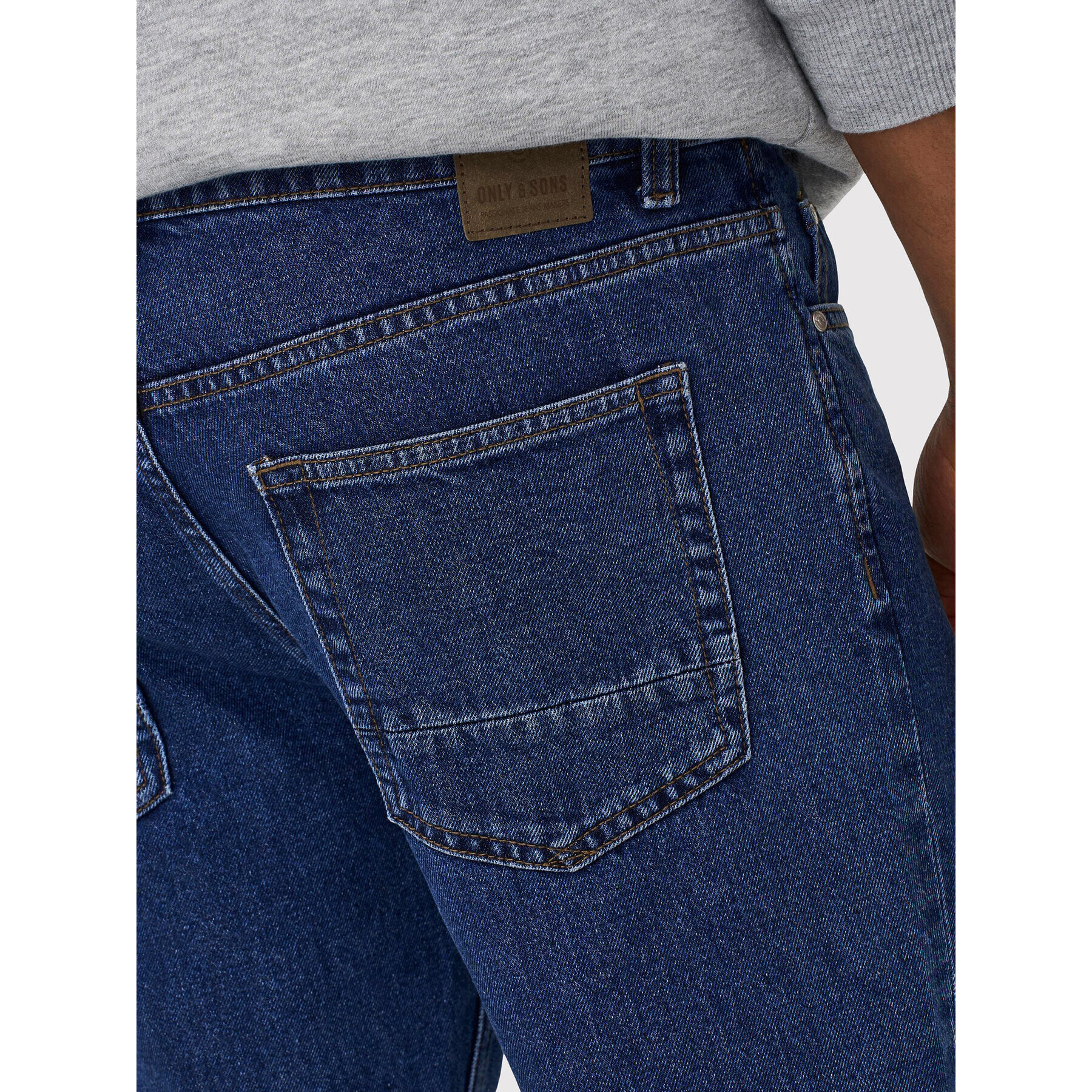 Only & Sons Jeansy Edge 22023813 Tmavomodrá Loose Fit - Pepit.cz