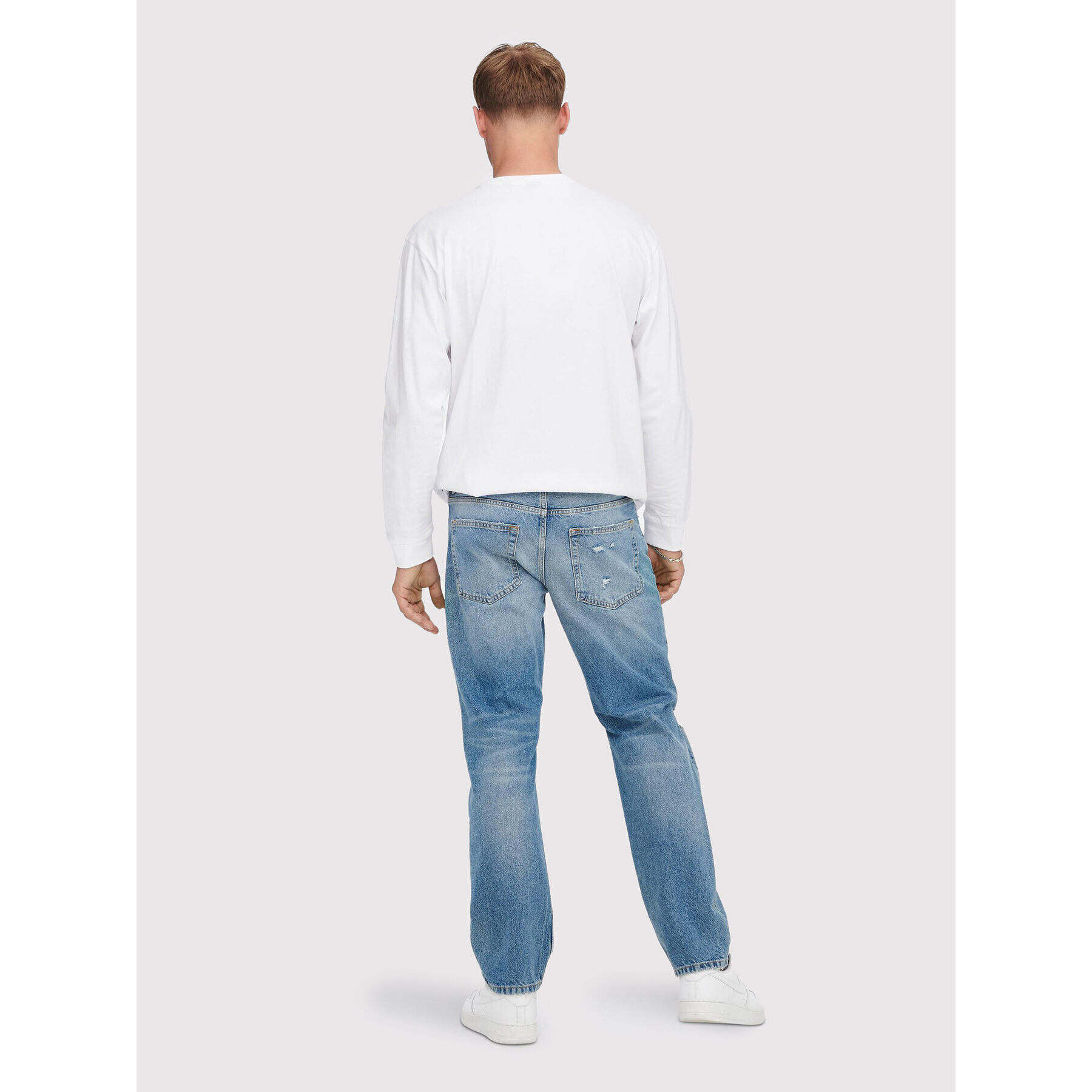 Only & Sons Jeansy Edge 22024067 Modrá Loose Fit - Pepit.cz