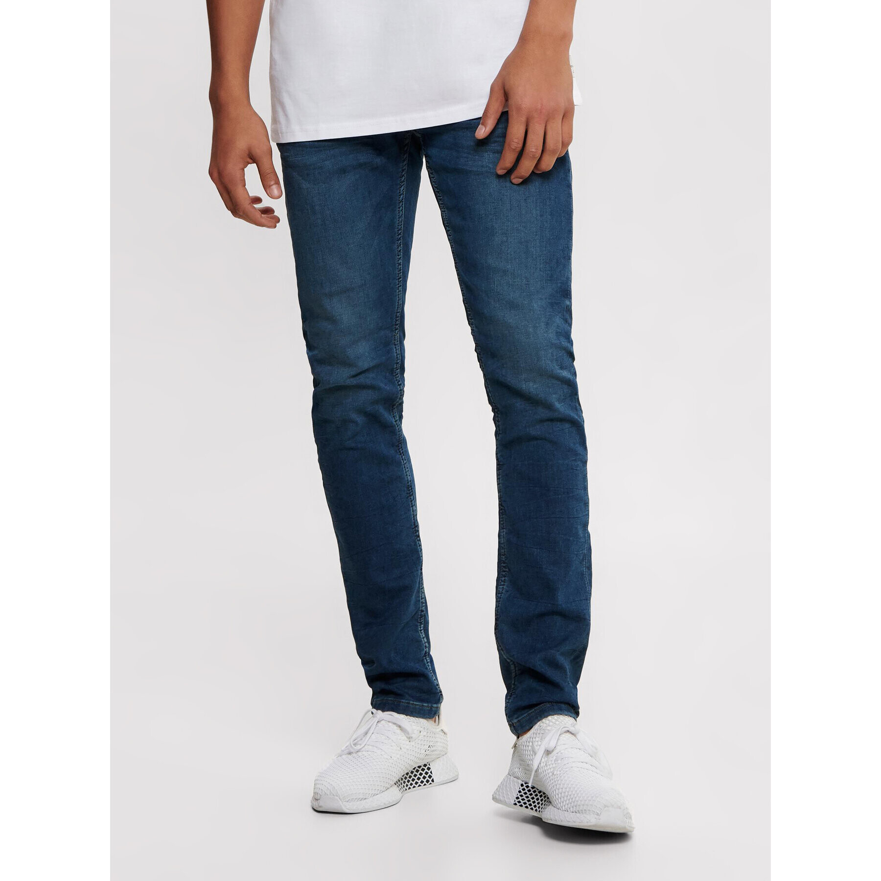 Only & Sons Jeansy Loom 22008472 Tmavomodrá Slim Fit - Pepit.cz