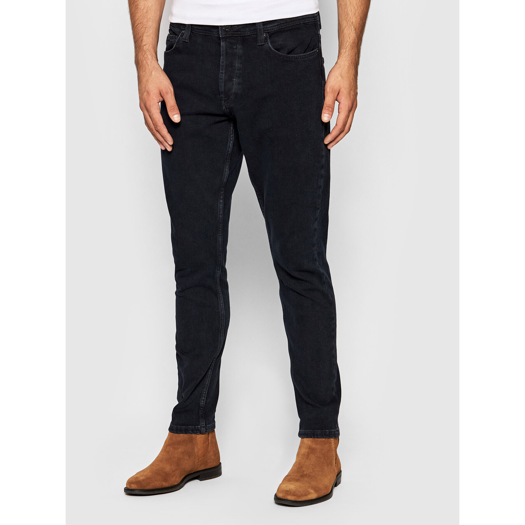 Only & Sons Jeansy Loom 22021669 Tmavomodrá Tapered Fit - Pepit.cz