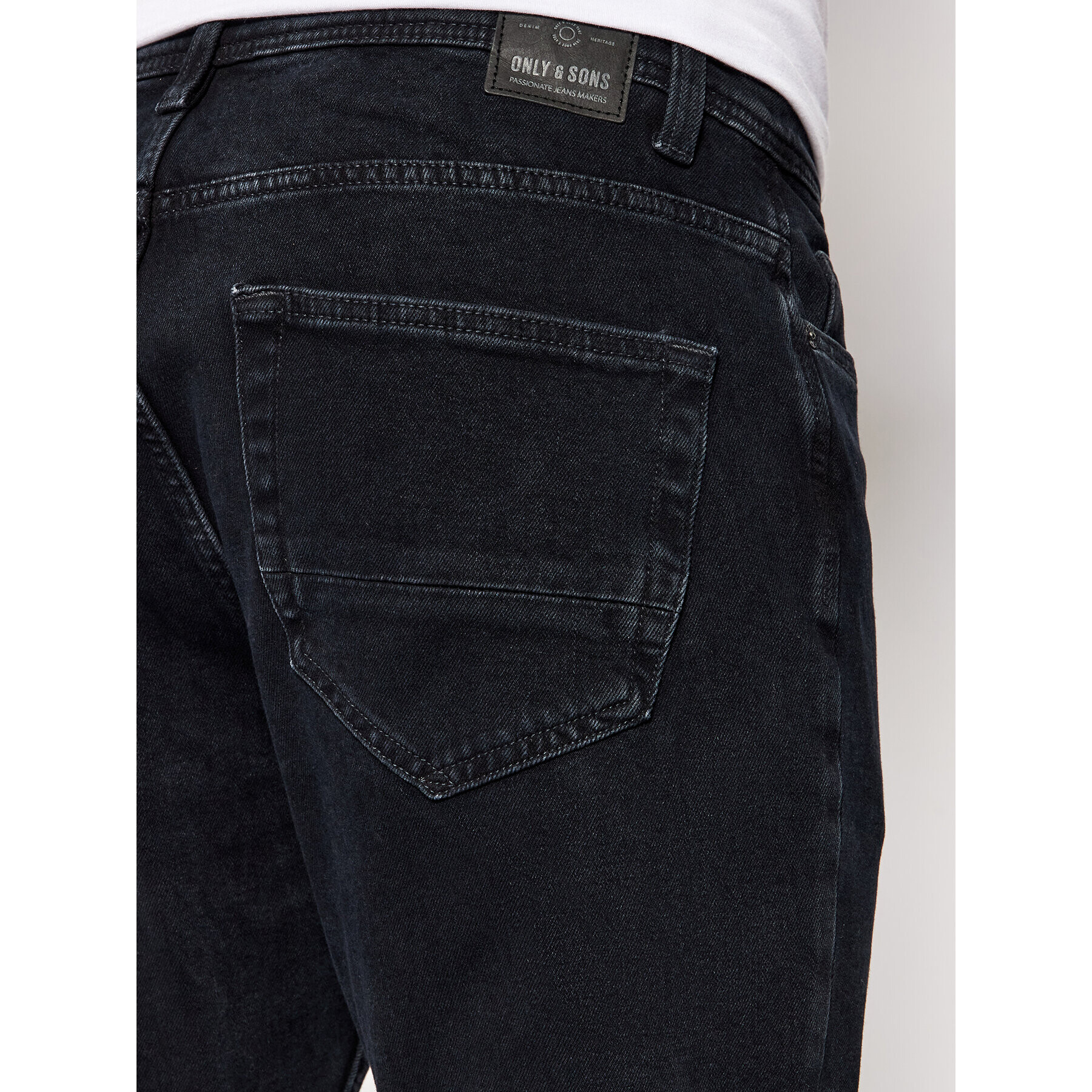 Only & Sons Jeansy Loom 22021669 Tmavomodrá Tapered Fit - Pepit.cz