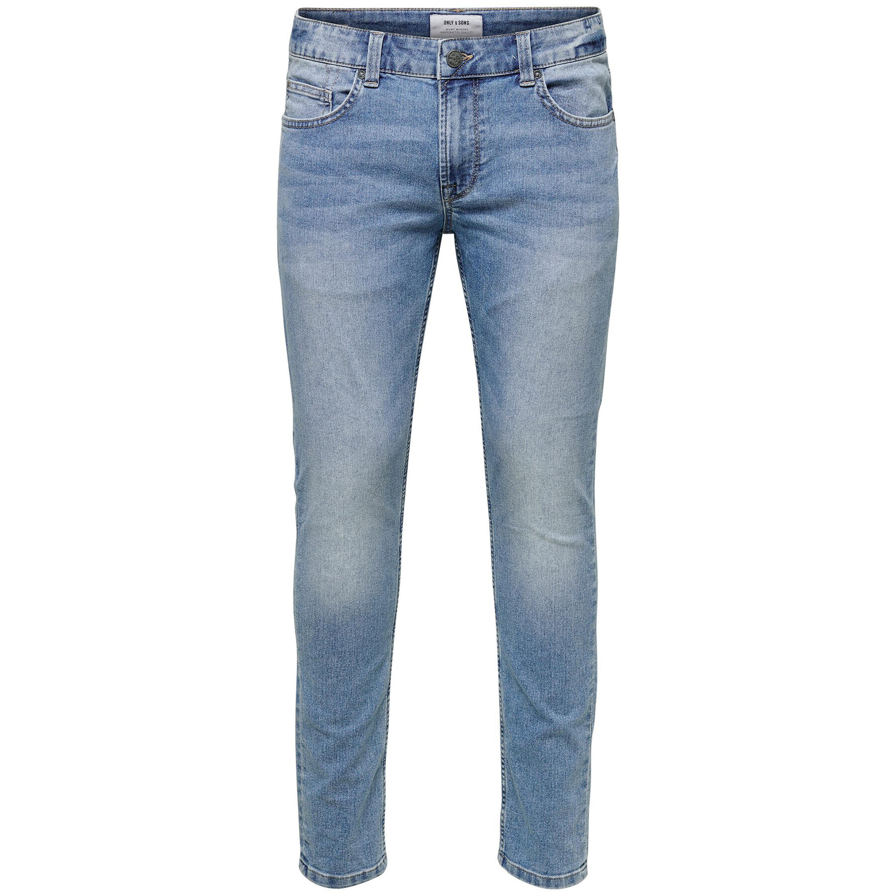 Only & Sons Jeansy Warp 22015149 Modrá Skinny Fit - Pepit.cz