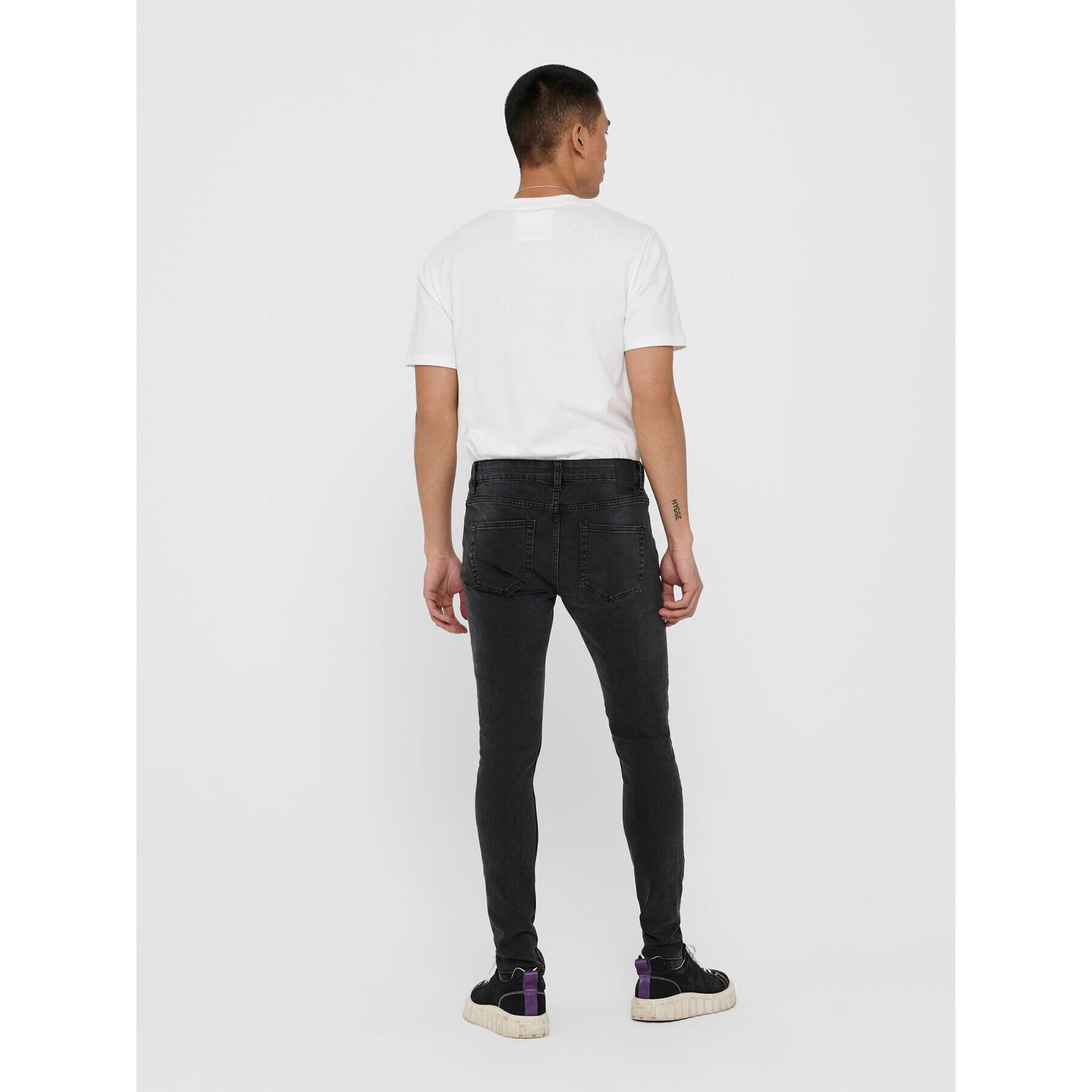 Only & Sons Jeansy Warp 22018260 Šedá Skinny Fit - Pepit.cz