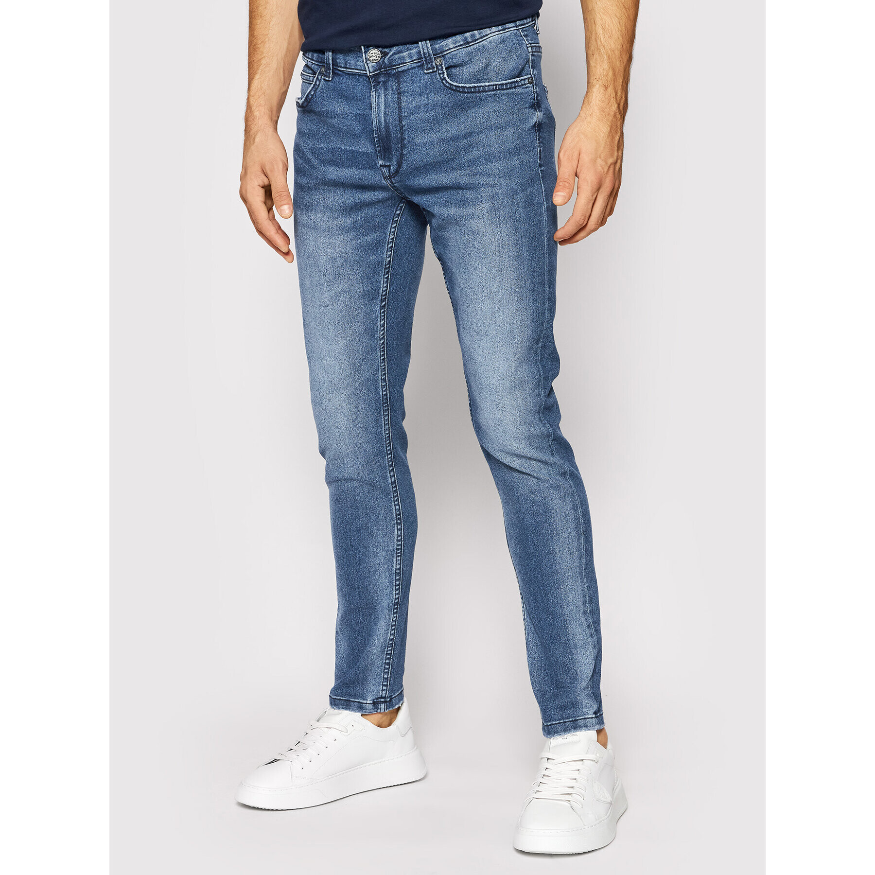 Only & Sons Jeansy Warp 22020747 Modrá Skinny Fit - Pepit.cz