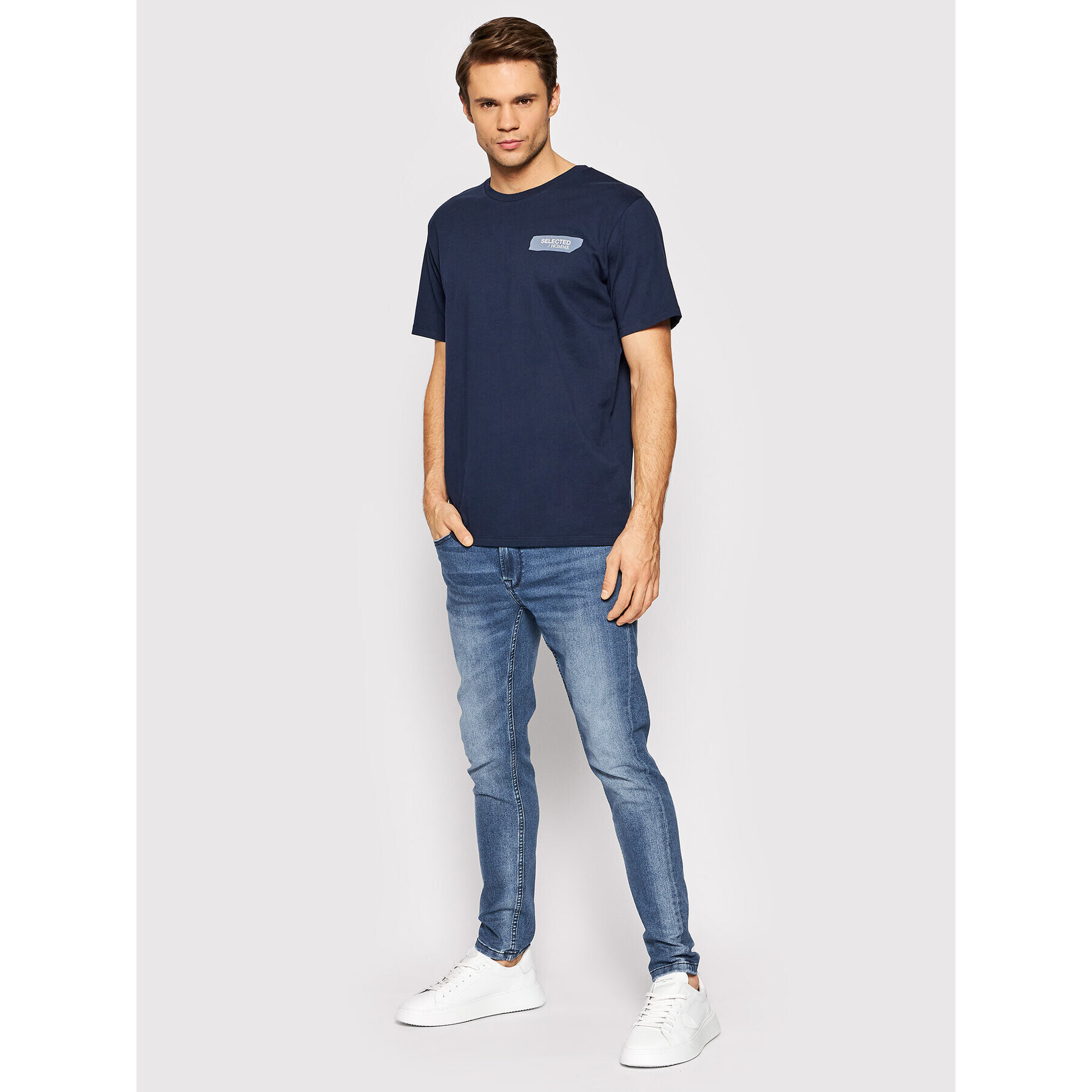 Only & Sons Jeansy Warp 22020747 Modrá Skinny Fit - Pepit.cz