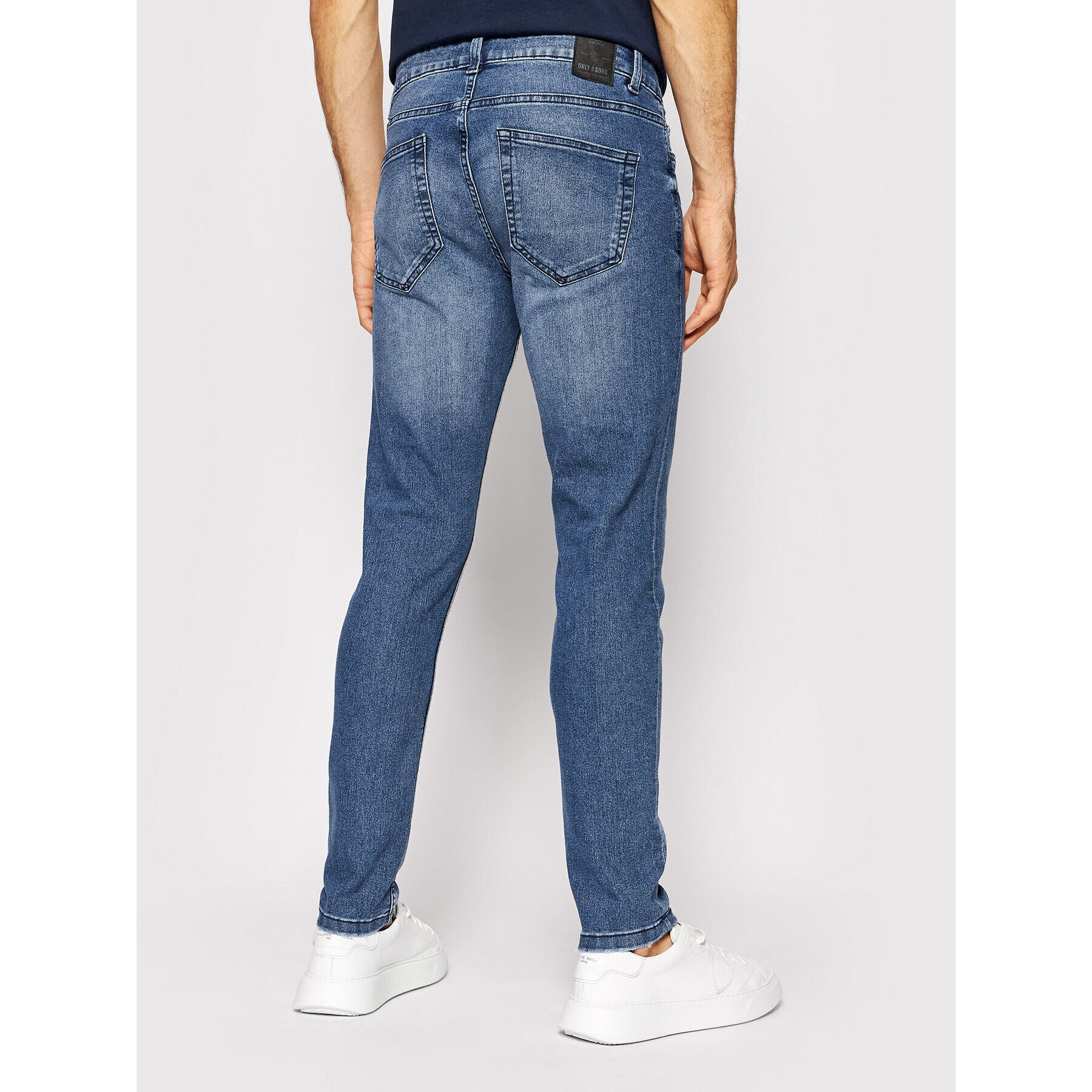 Only & Sons Jeansy Warp 22020747 Modrá Skinny Fit - Pepit.cz