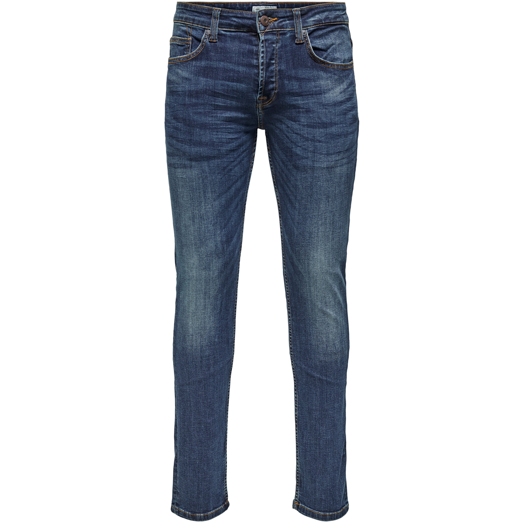 Only & Sons Jeansy Weft 22005076 Tmavomodrá Regular Fit - Pepit.cz