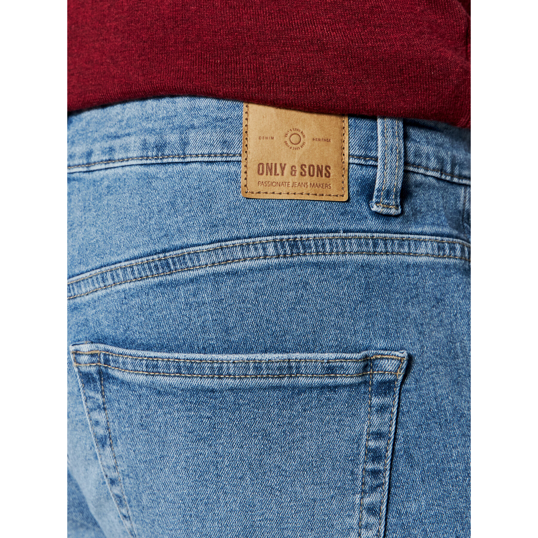 Only & Sons Jeansy Weft 22020770 Modrá Regular Fit - Pepit.cz