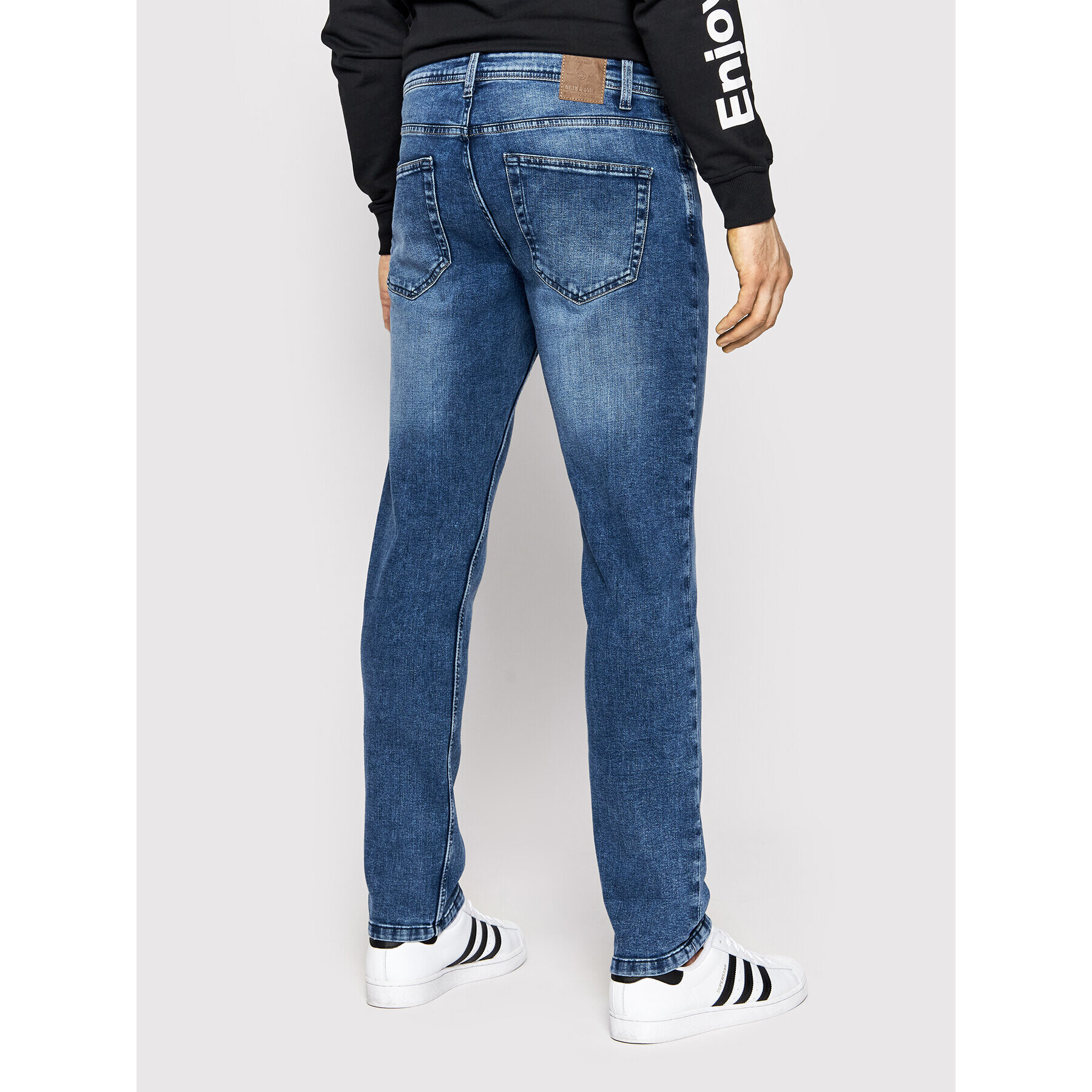 Only & Sons Jeansy Weft 22021886 Tmavomodrá Regular Fit - Pepit.cz