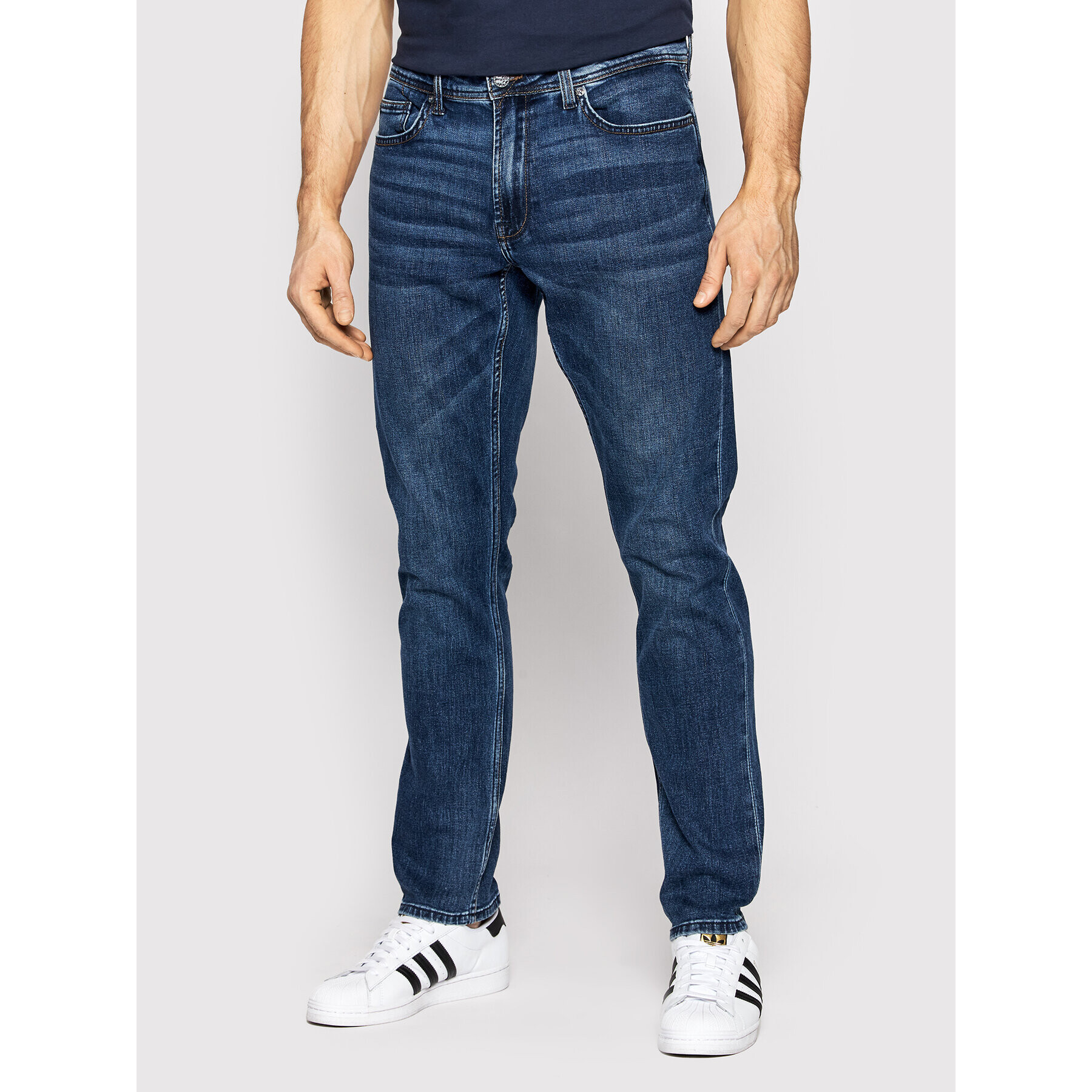 Only & Sons Jeansy Weft 22021887 Tmavomodrá Regular Fit - Pepit.cz