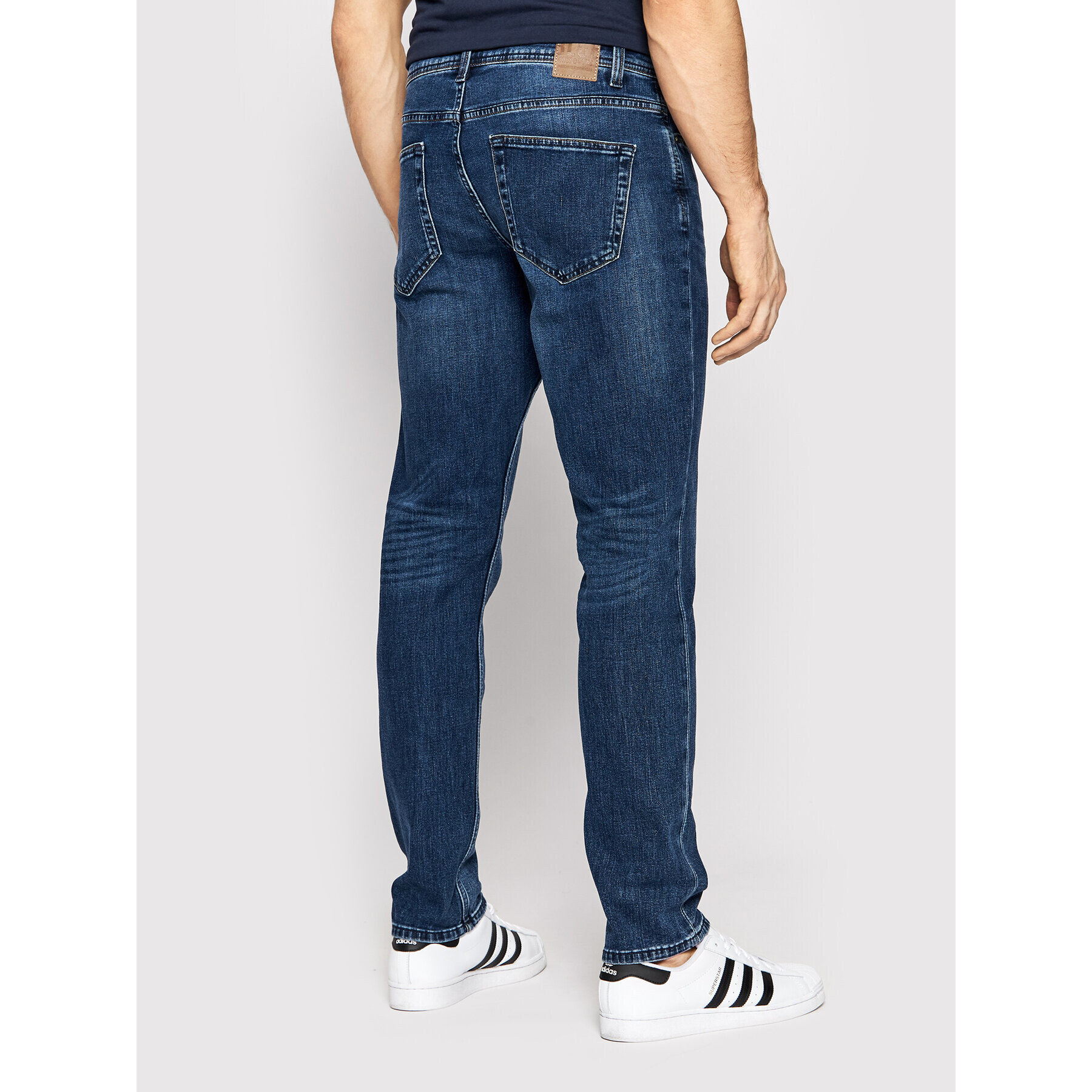 Only & Sons Jeansy Weft 22021887 Tmavomodrá Regular Fit - Pepit.cz