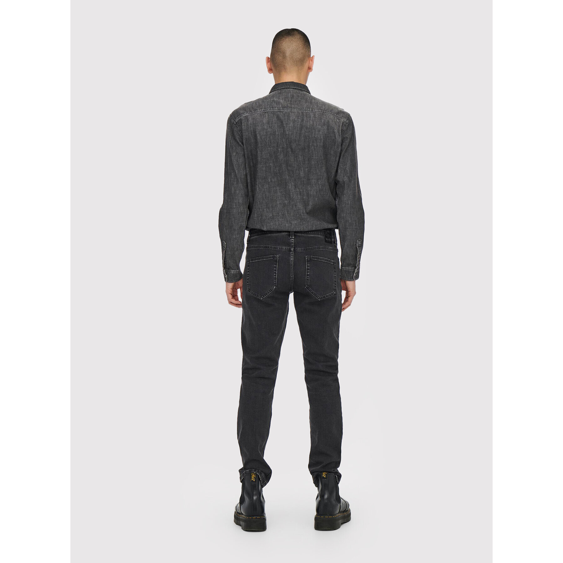 Only & Sons Jeansy Weft 22021889 Černá Regular Fit - Pepit.cz