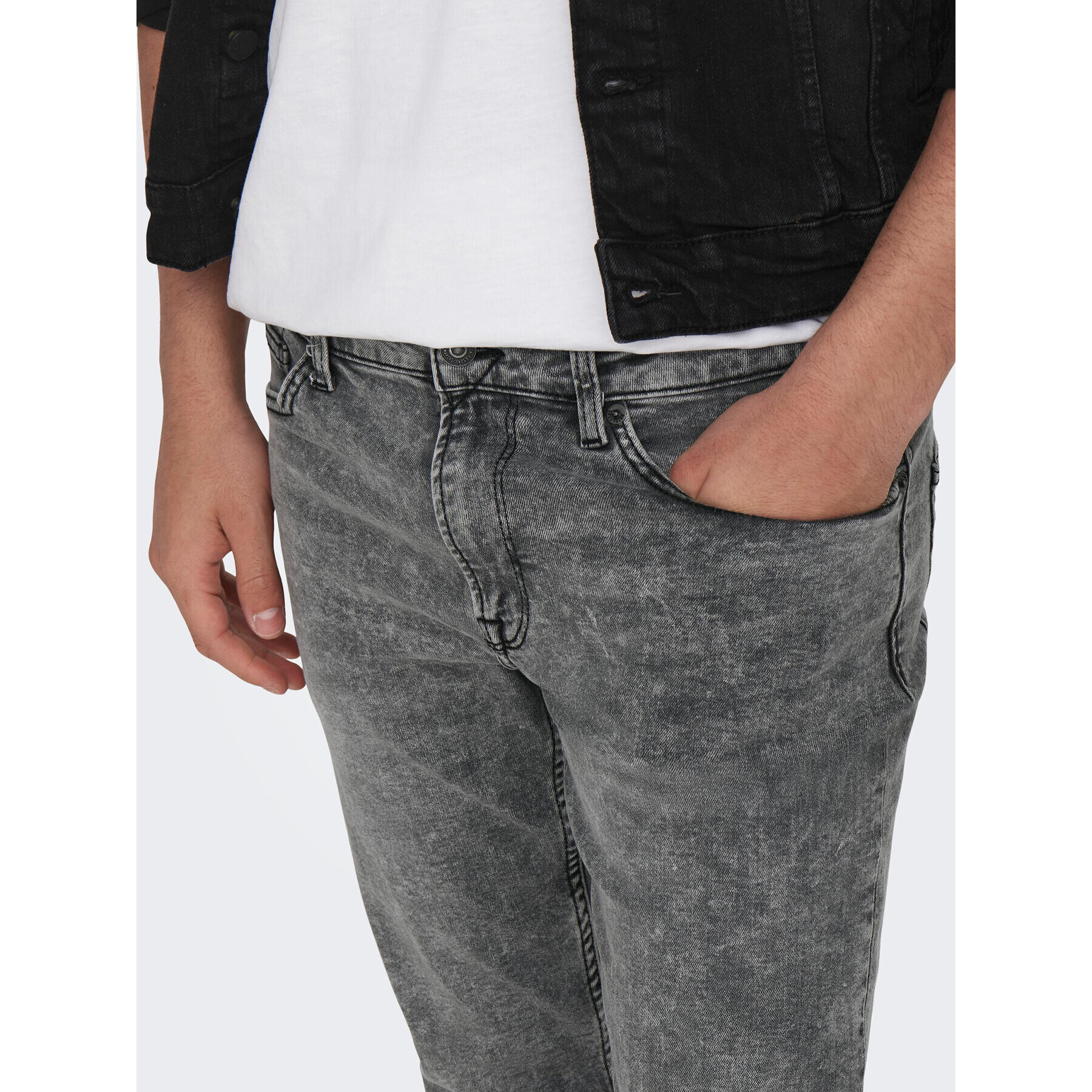 Only & Sons Jeansy Weft 22024592 Šedá Regular Fit - Pepit.cz