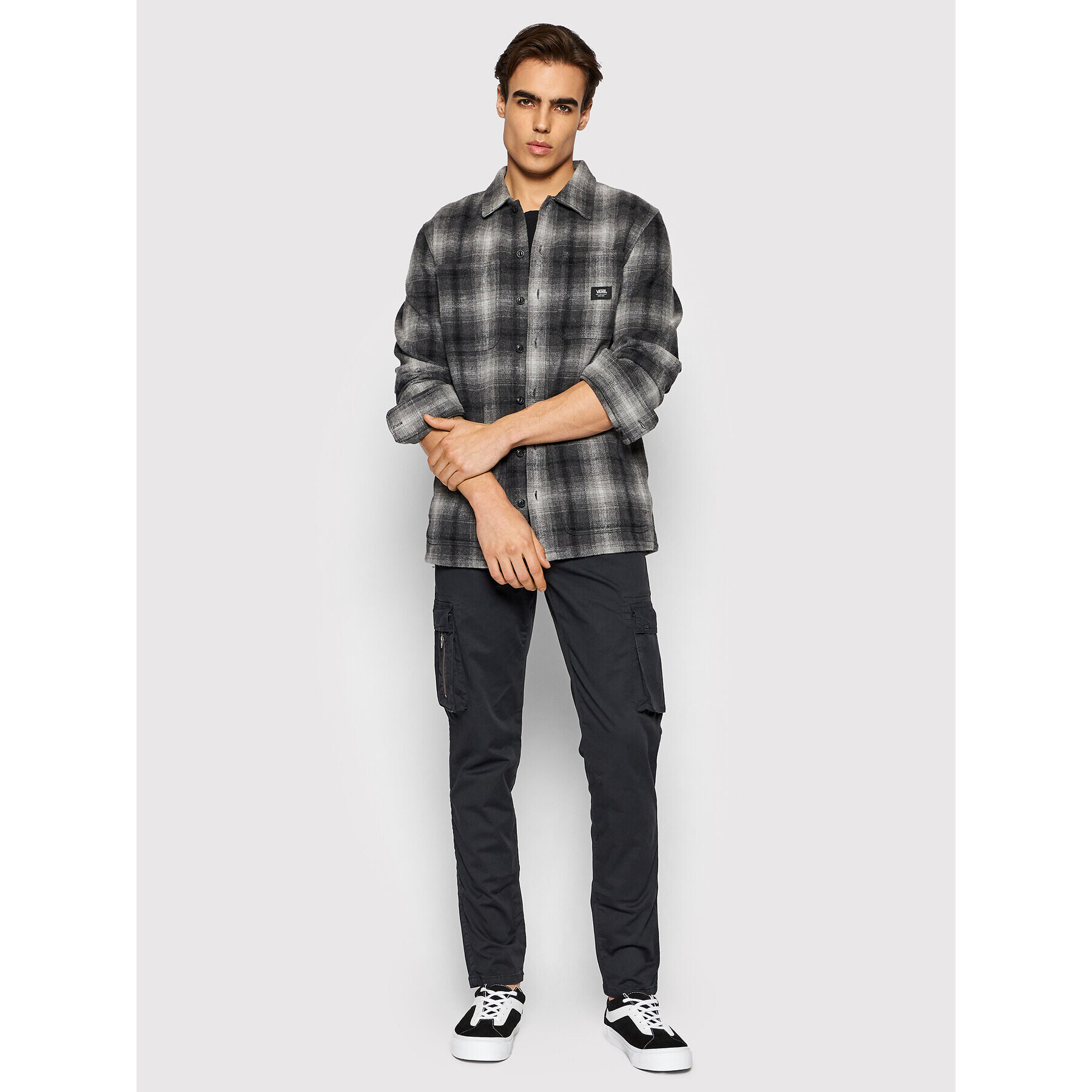 Only & Sons Kalhoty z materiálu Kris 22020492 Černá Slim Fit - Pepit.cz