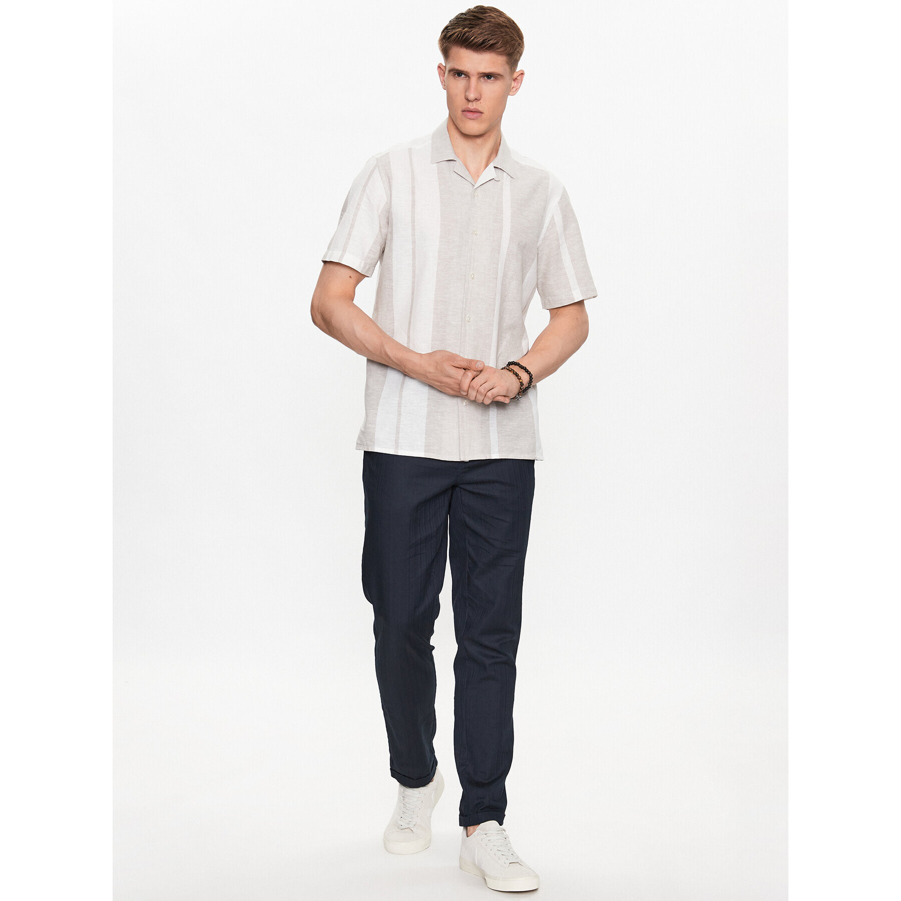 Only & Sons Košile 22026109 Šedá Regular Fit - Pepit.cz