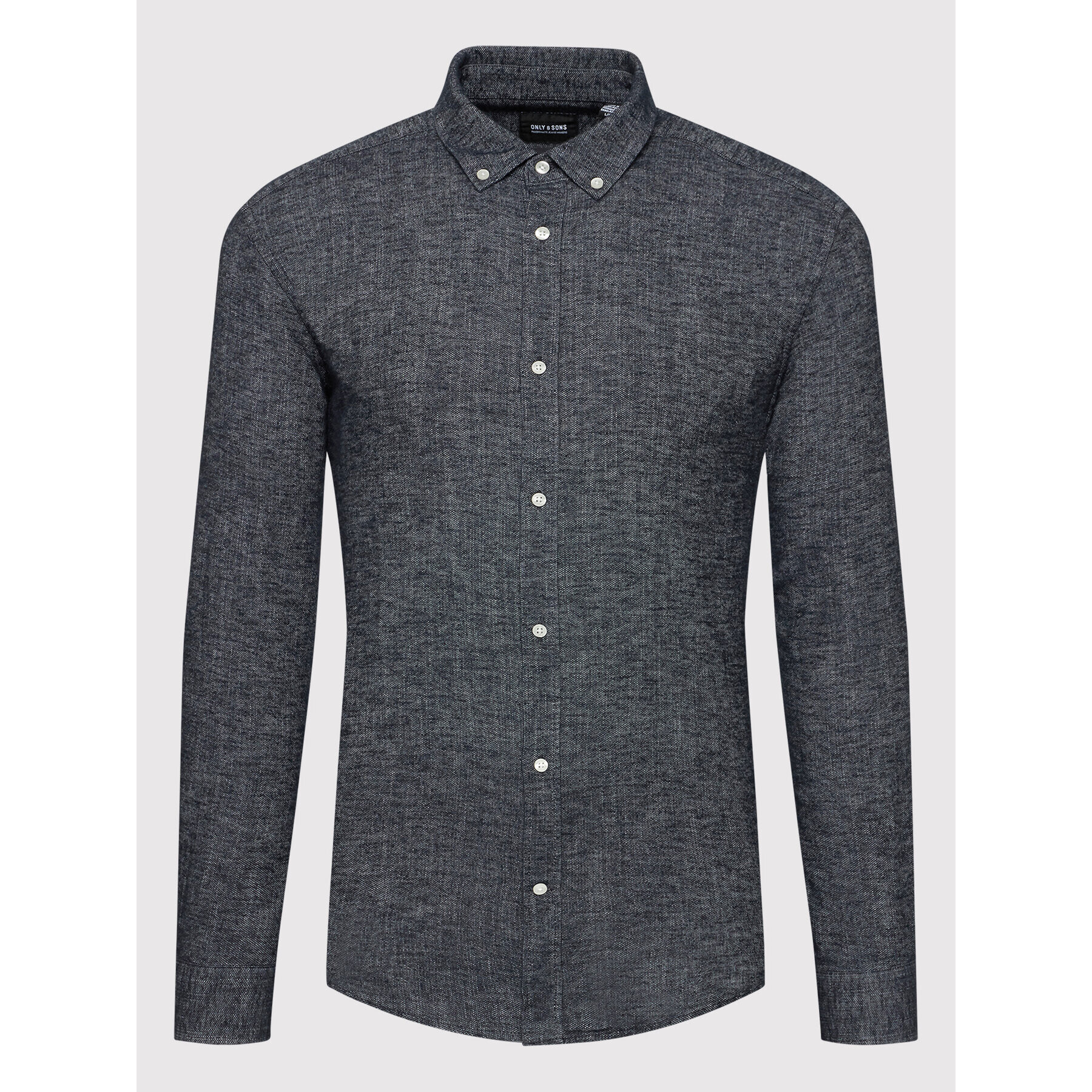 Only & Sons Košile Arlo 22021623 Tmavomodrá Slim Fit - Pepit.cz