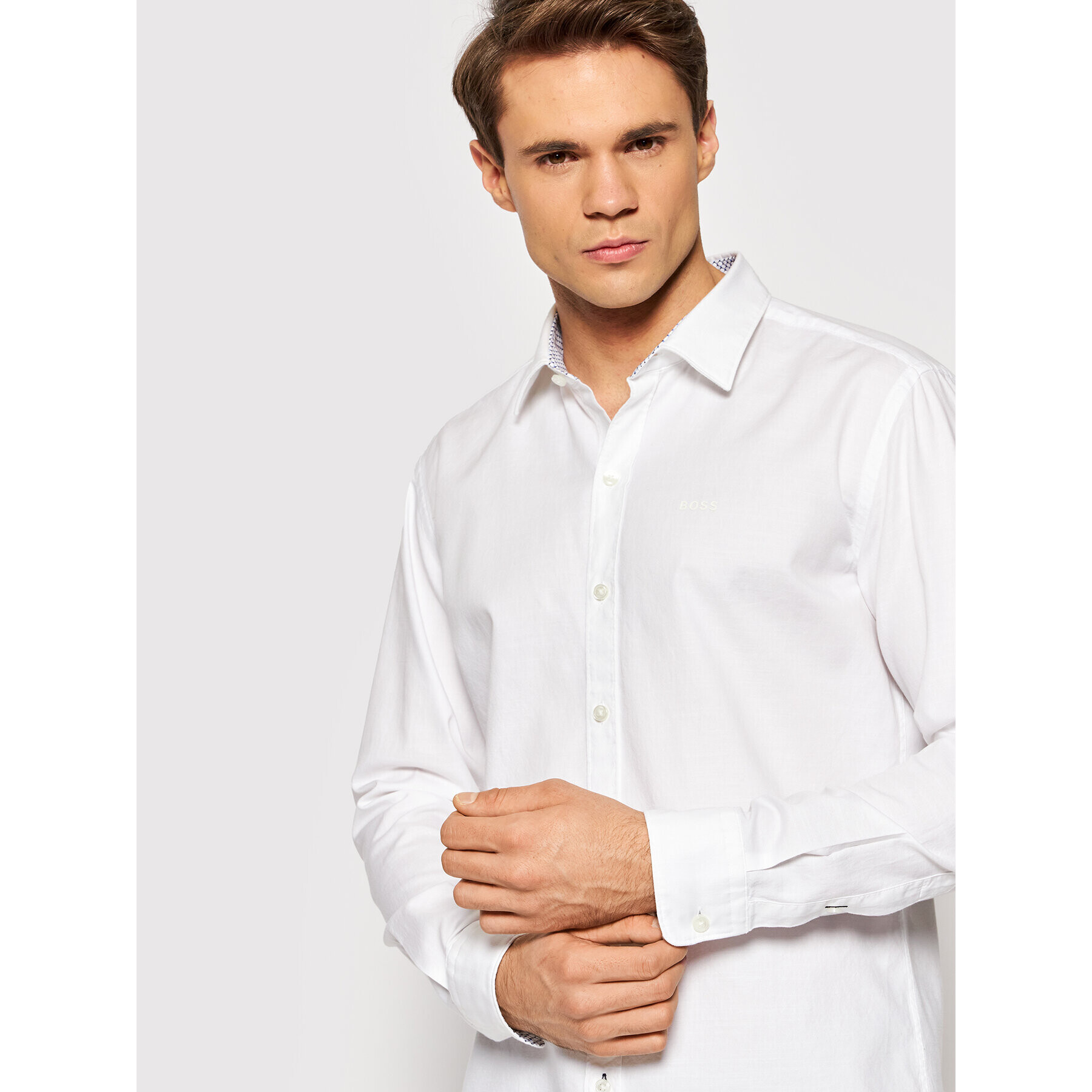 Only & Sons Košile Benny 22022766 Bílá Regular Fit - Pepit.cz