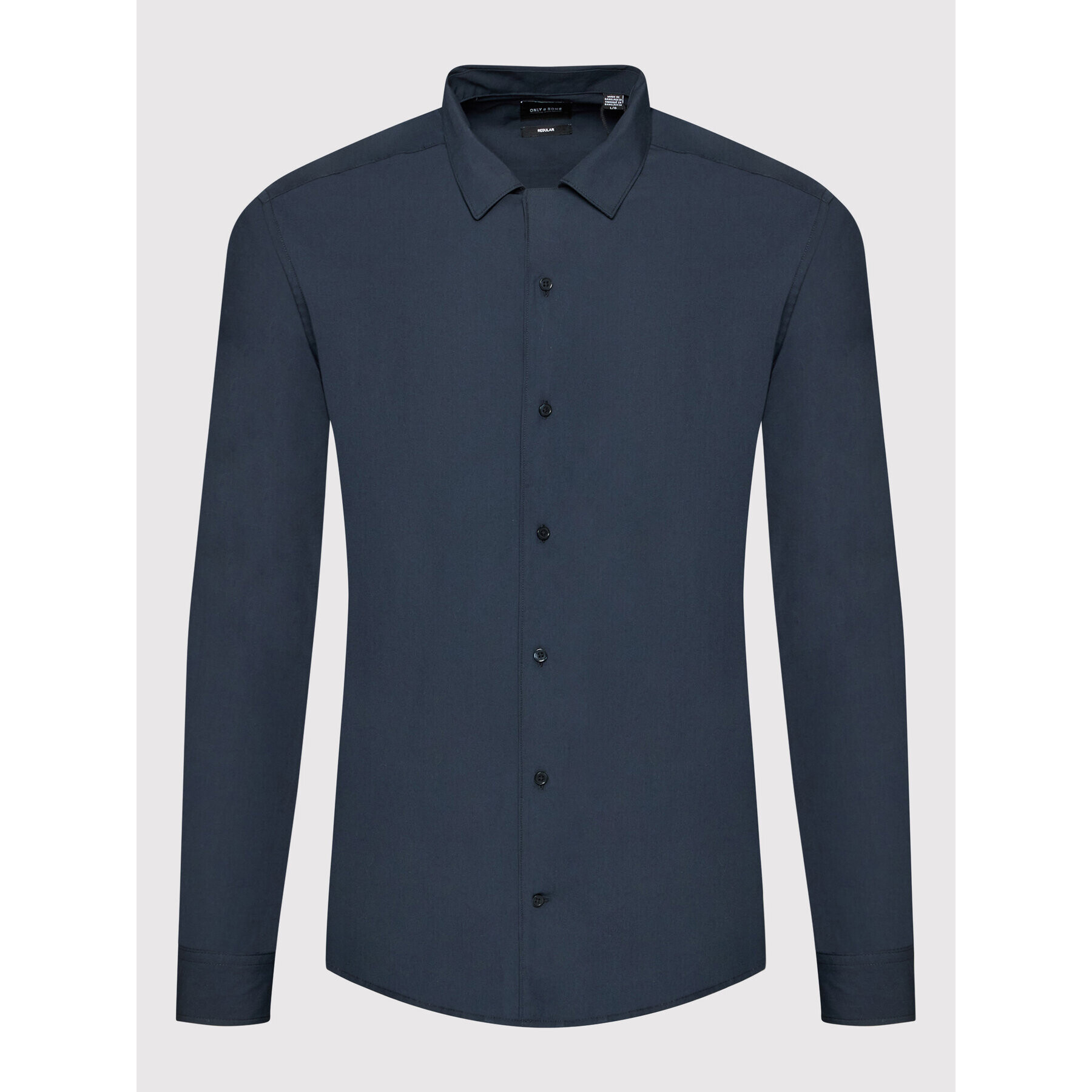 Only & Sons Košile Benny 22022766 Tmavomodrá Regular Fit - Pepit.cz