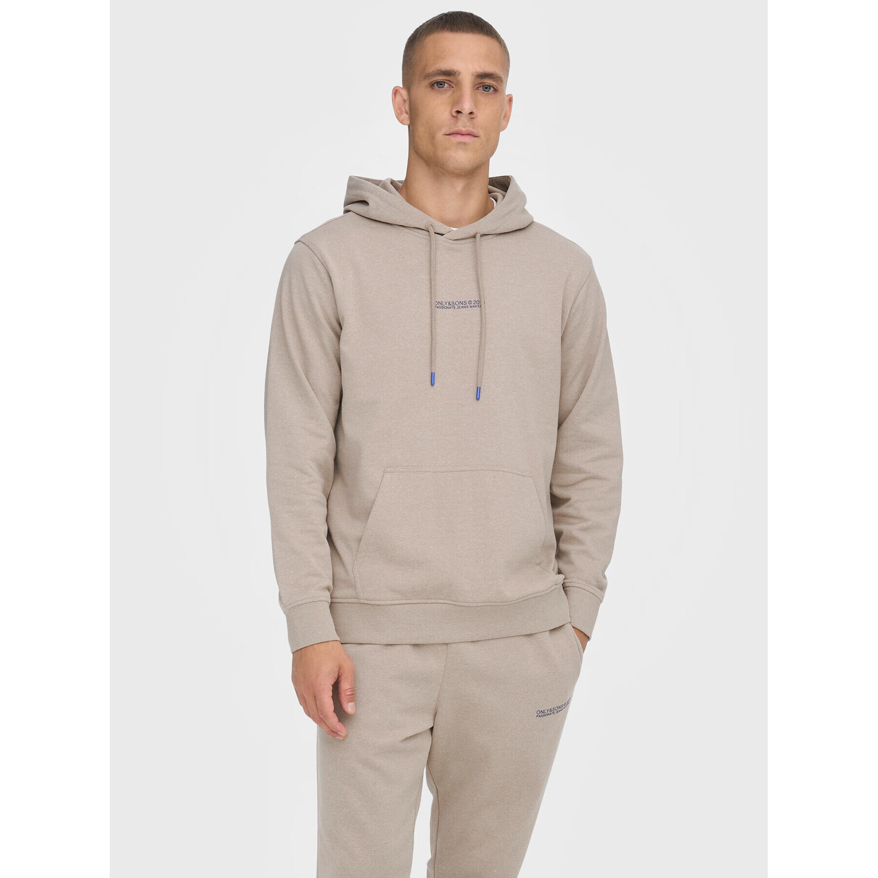 Only & Sons Mikina Elon 22023842 Béžová Regular Fit - Pepit.cz