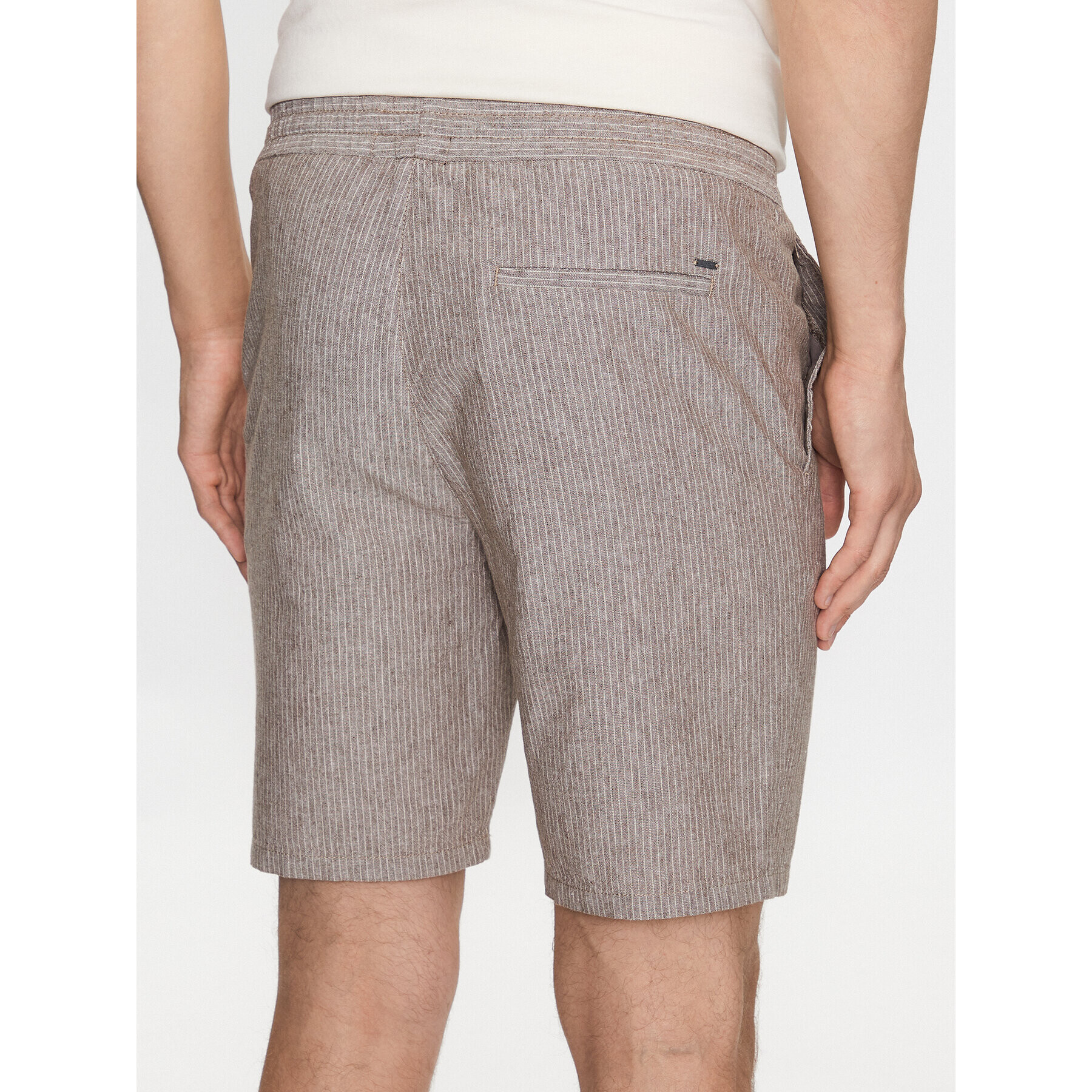 Only & Sons Šortky z materiálu 22024952 Hnědá Loose Fit - Pepit.cz