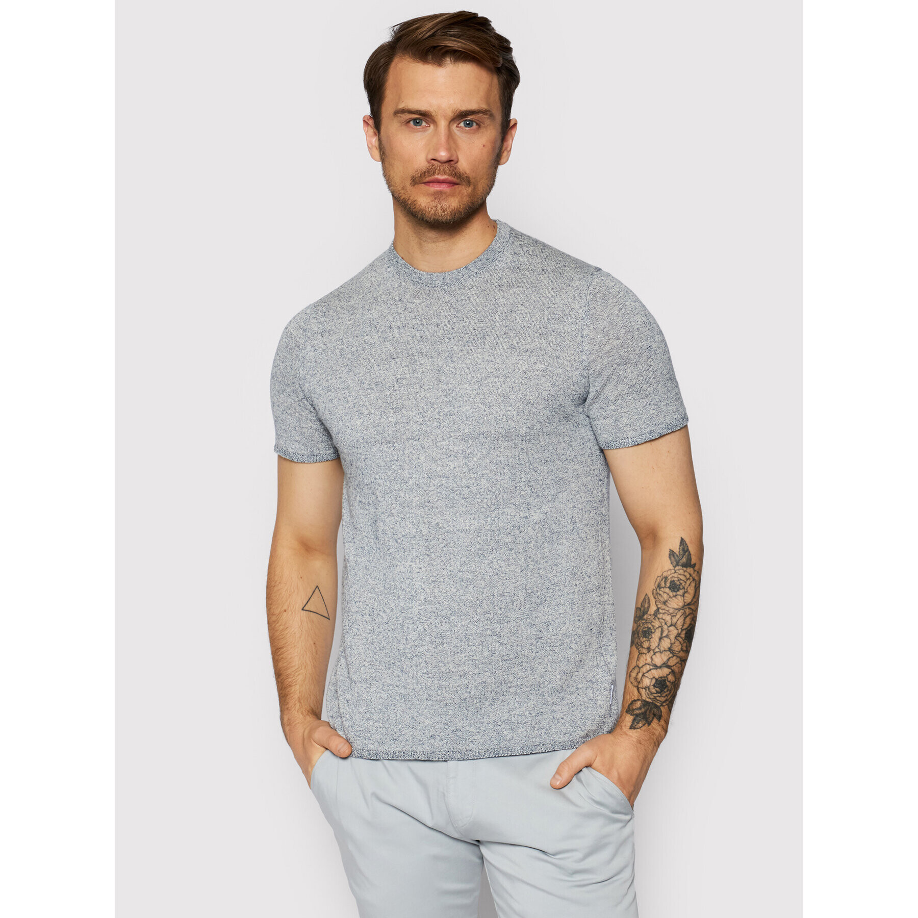 Only & Sons Svetr Flex 22019505 Modrá Regular Fit - Pepit.cz