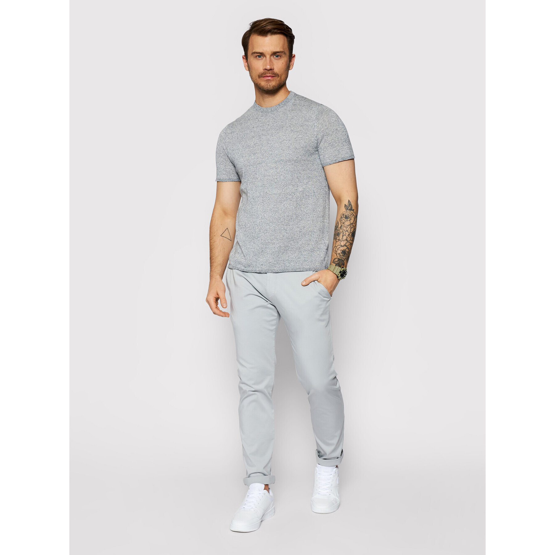 Only & Sons Svetr Flex 22019505 Modrá Regular Fit - Pepit.cz