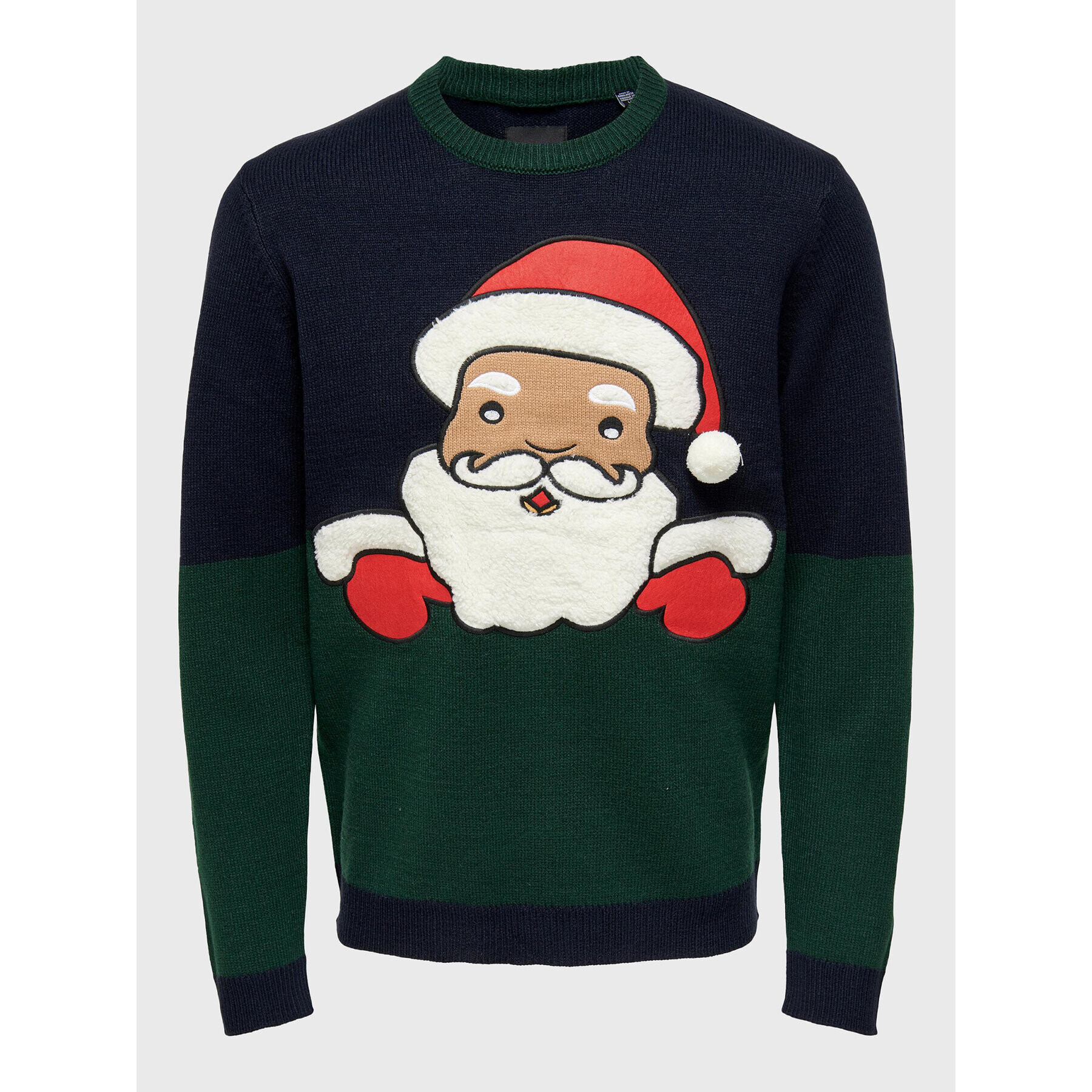 Only & Sons Svetr Xmas 22023346 Tmavomodrá Regular Fit - Pepit.cz