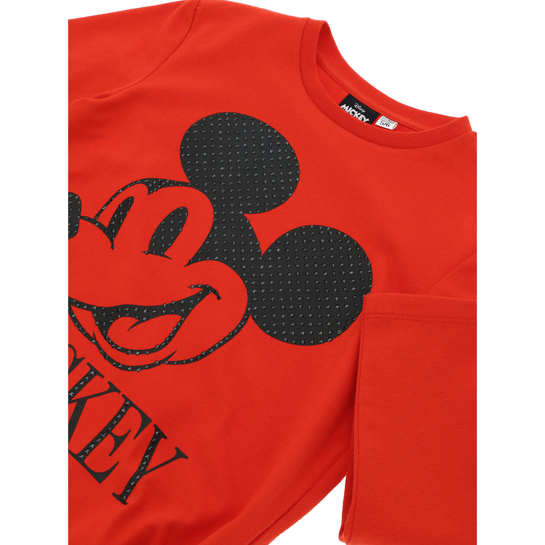 Original Marines Halenka MICKEY MOUSE DCAV3521F Červená Regular Fit - Pepit.cz