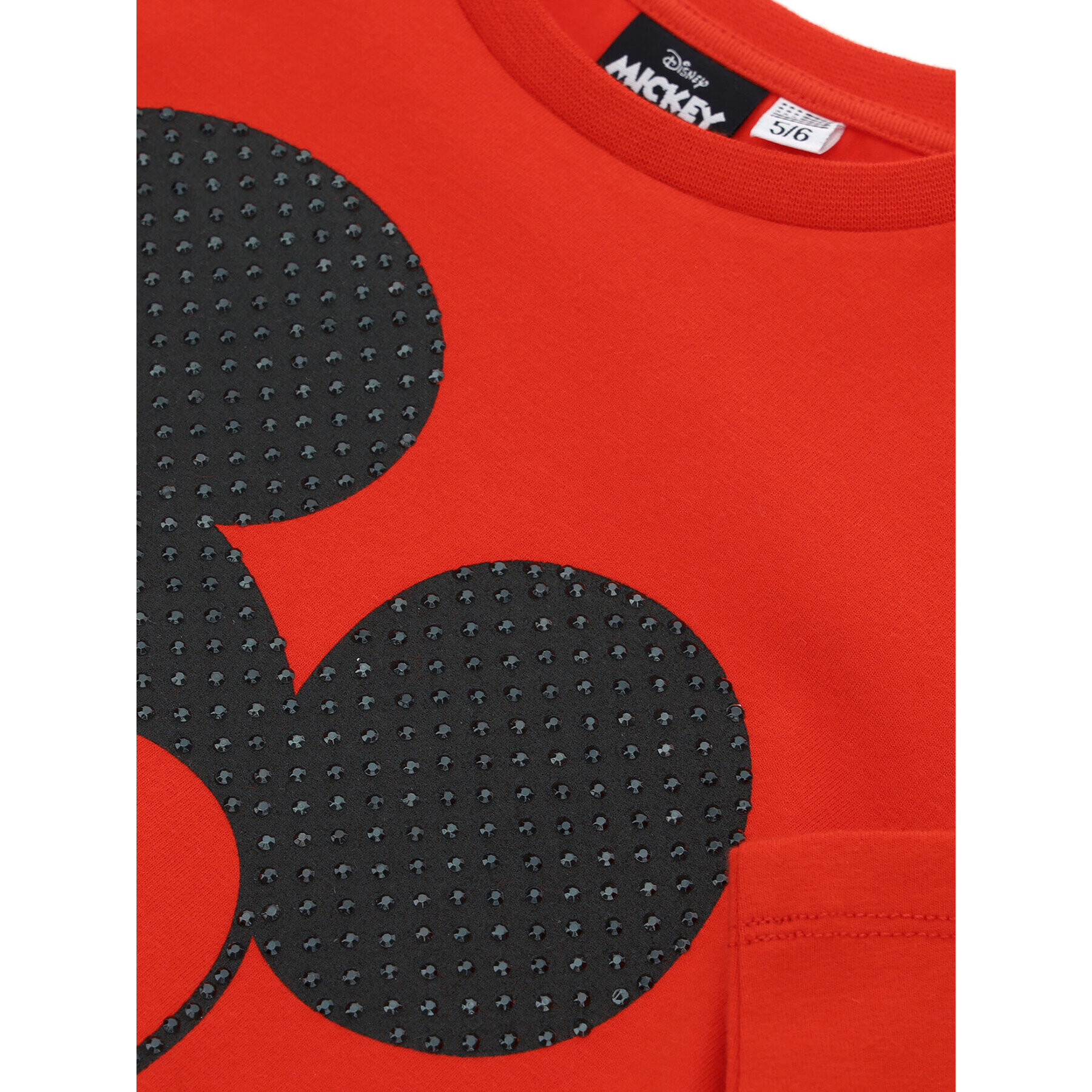 Original Marines Halenka MICKEY MOUSE DCAV3521F Červená Regular Fit - Pepit.cz