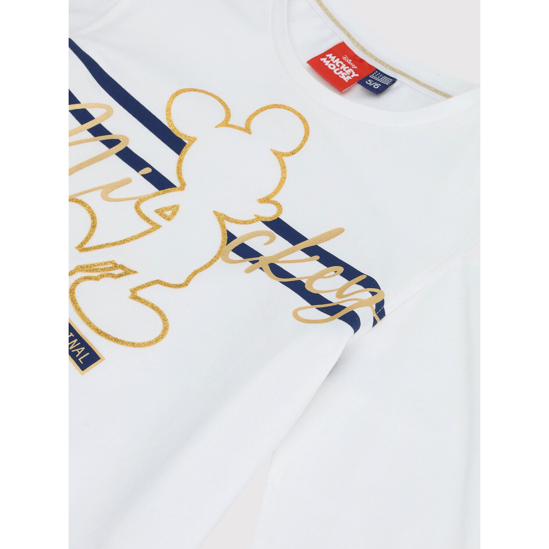 Original Marines Halenka MICKEY MOUSE DCPV3045F Bílá Regular Fit - Pepit.cz