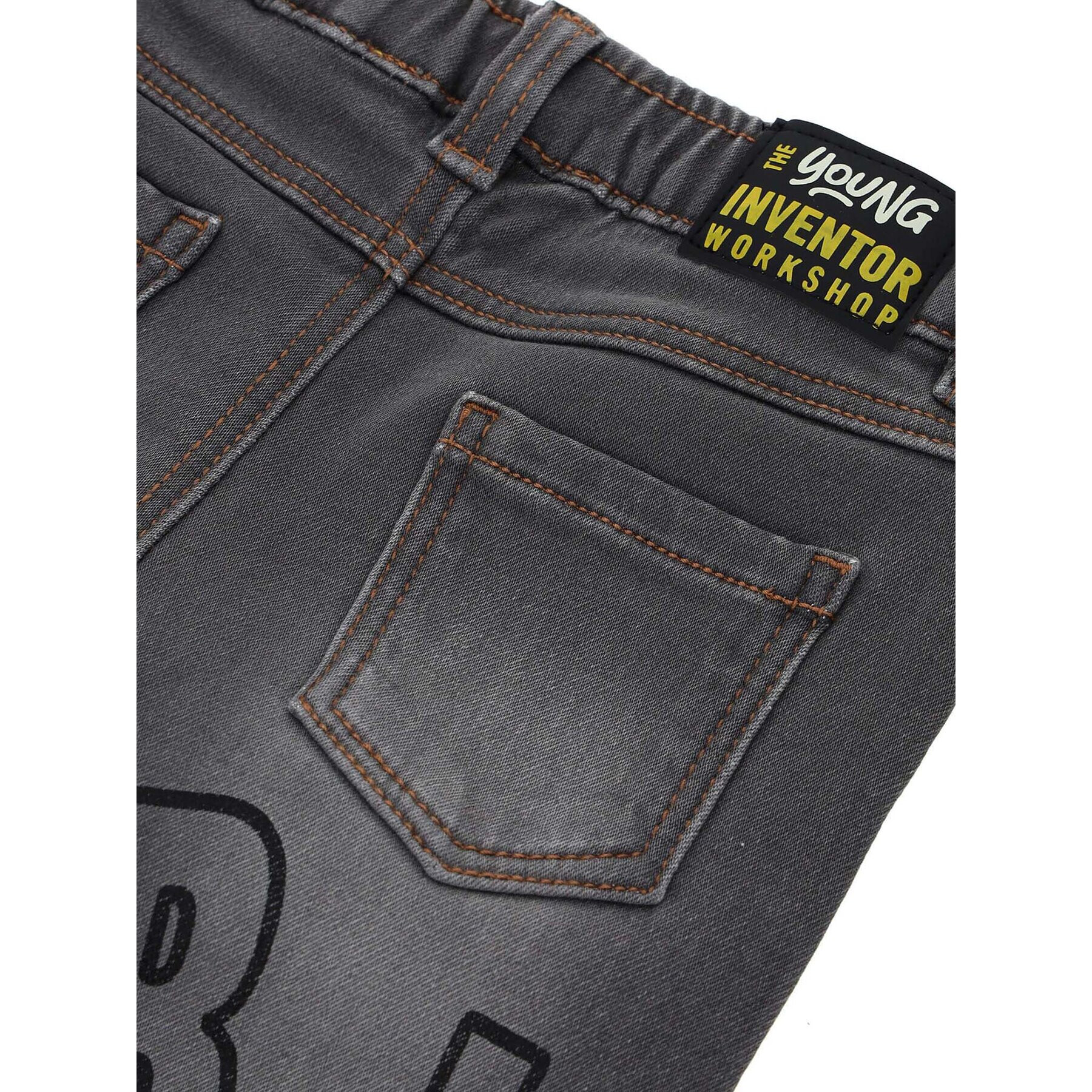 Original Marines Jeansy DCA0710NM Šedá Regular Fit - Pepit.cz