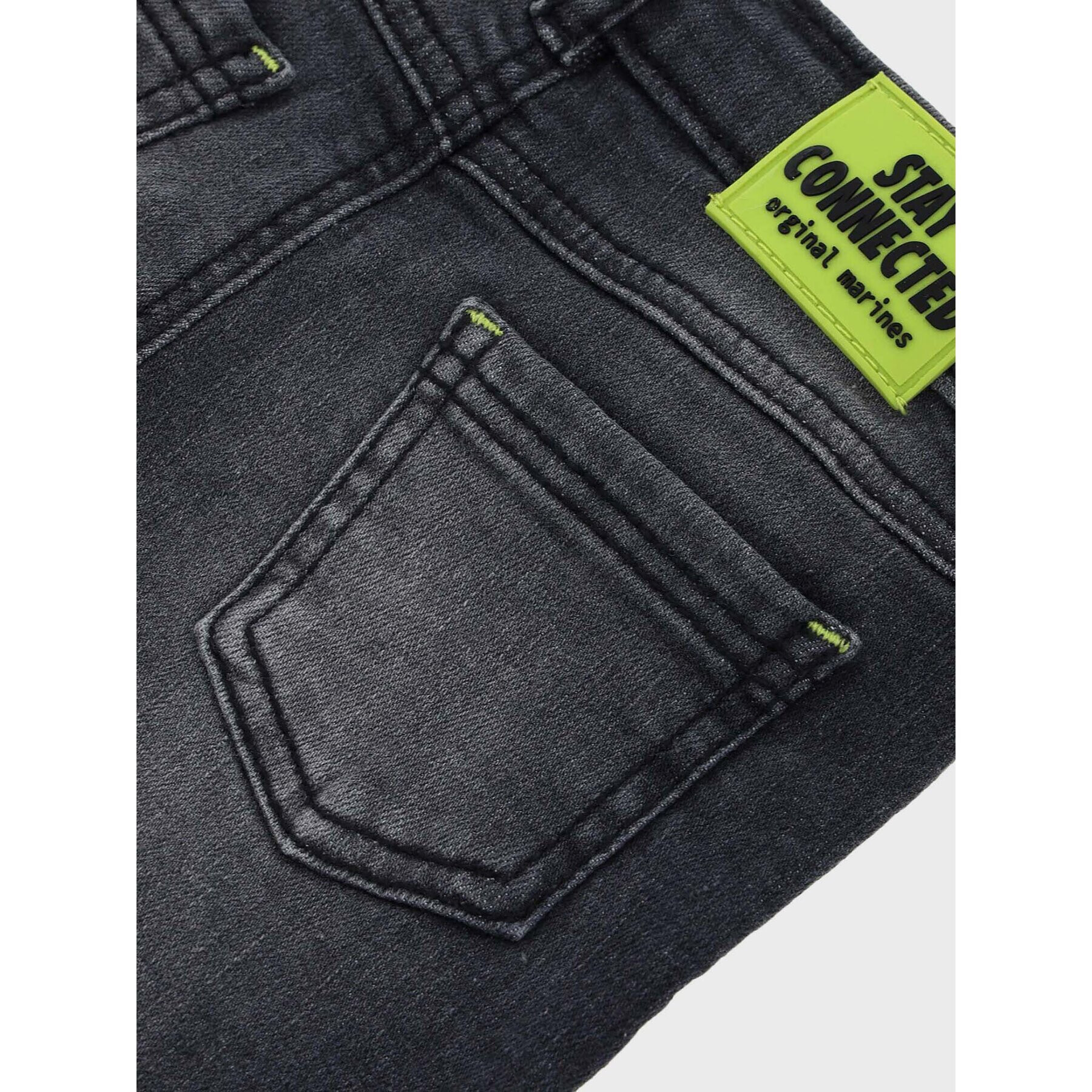 Original Marines Jeansy DCA0768NM Šedá Slim Fit - Pepit.cz