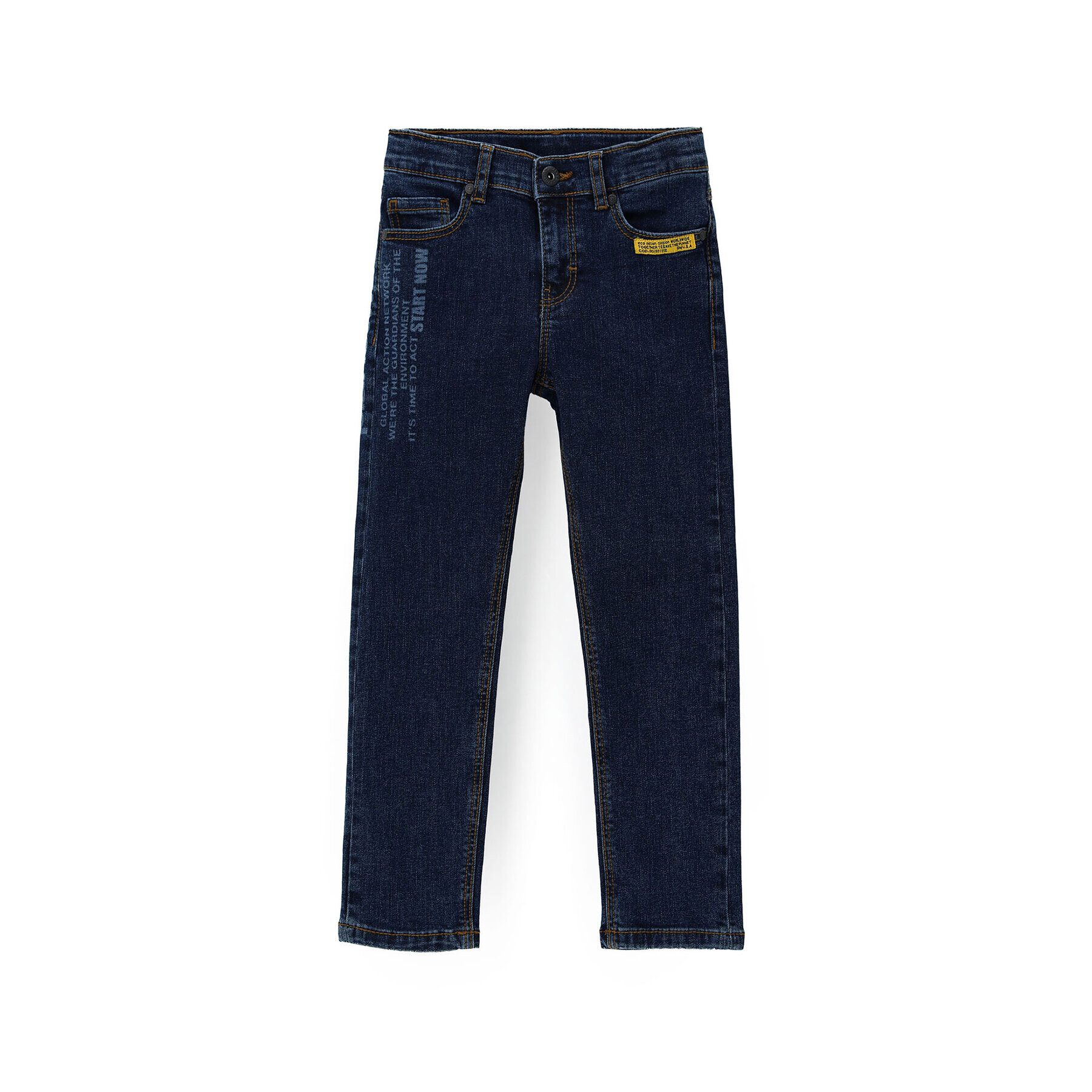 Original Marines Jeansy DCA2694B Modrá Regular Fit - Pepit.cz