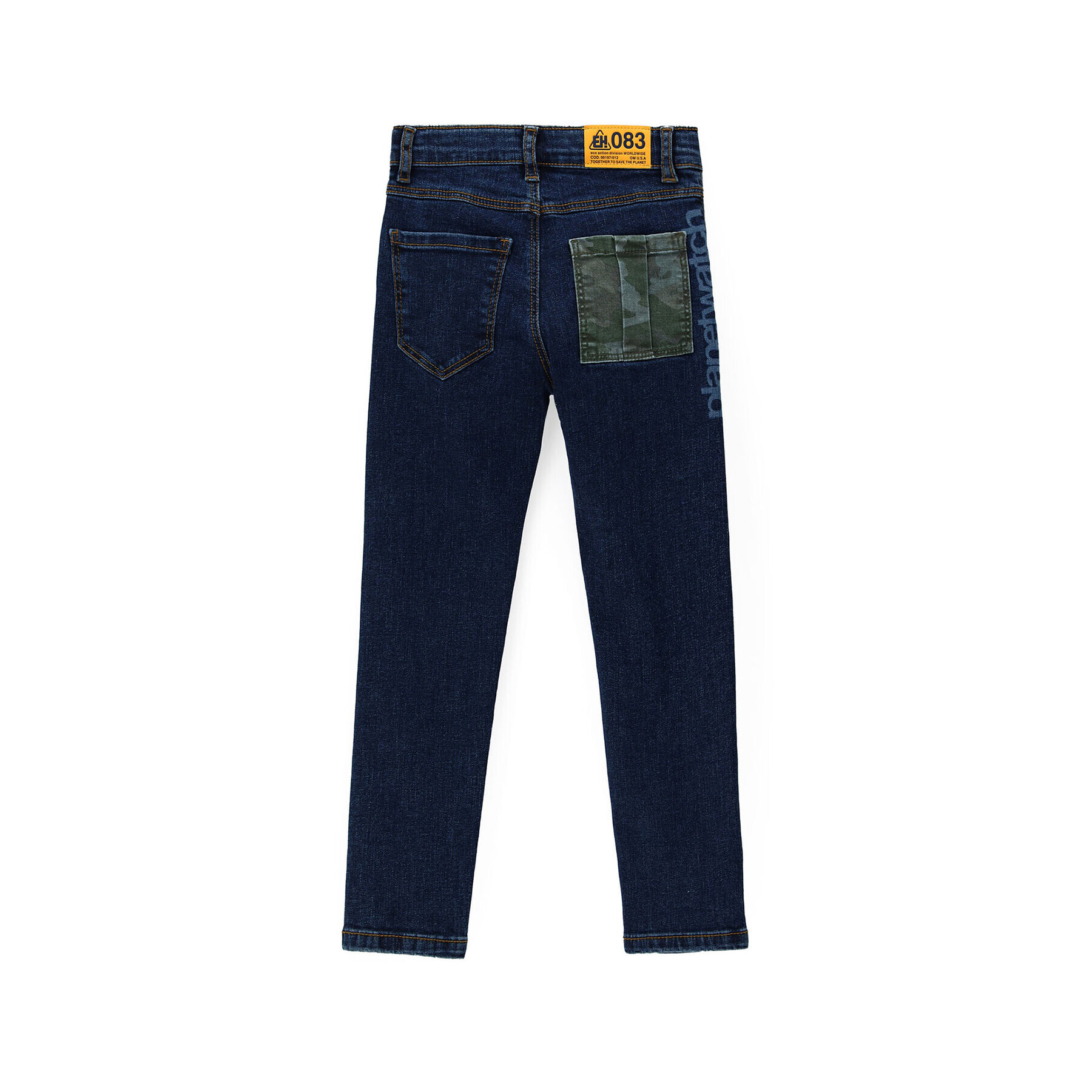 Original Marines Jeansy DCA2694B Modrá Regular Fit - Pepit.cz