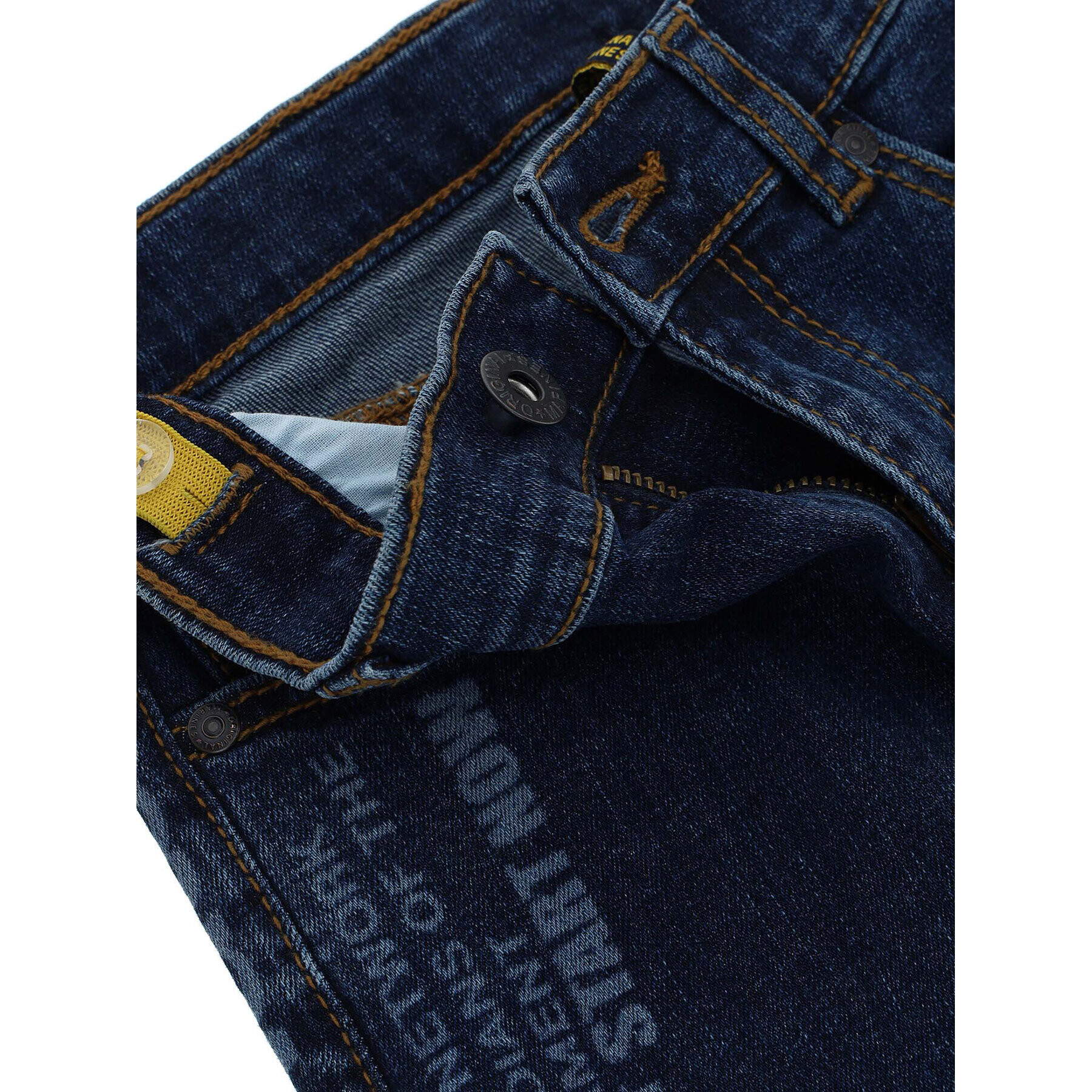 Original Marines Jeansy DCA2694B Modrá Regular Fit - Pepit.cz