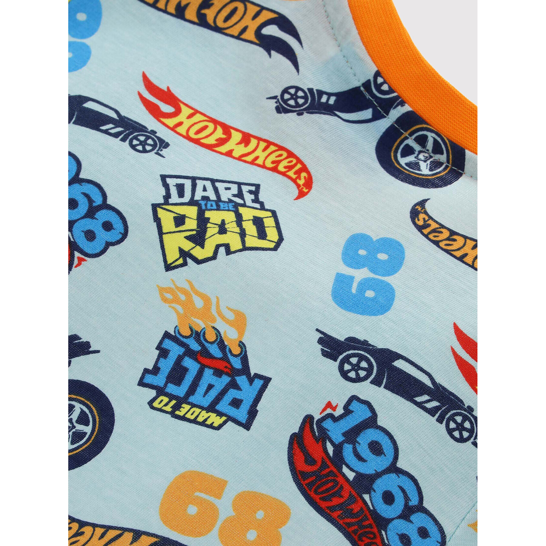 Original Marines Sada T-shirt a šortky HOT WHEELS DCPV0352NM Modrá Regular Fit - Pepit.cz