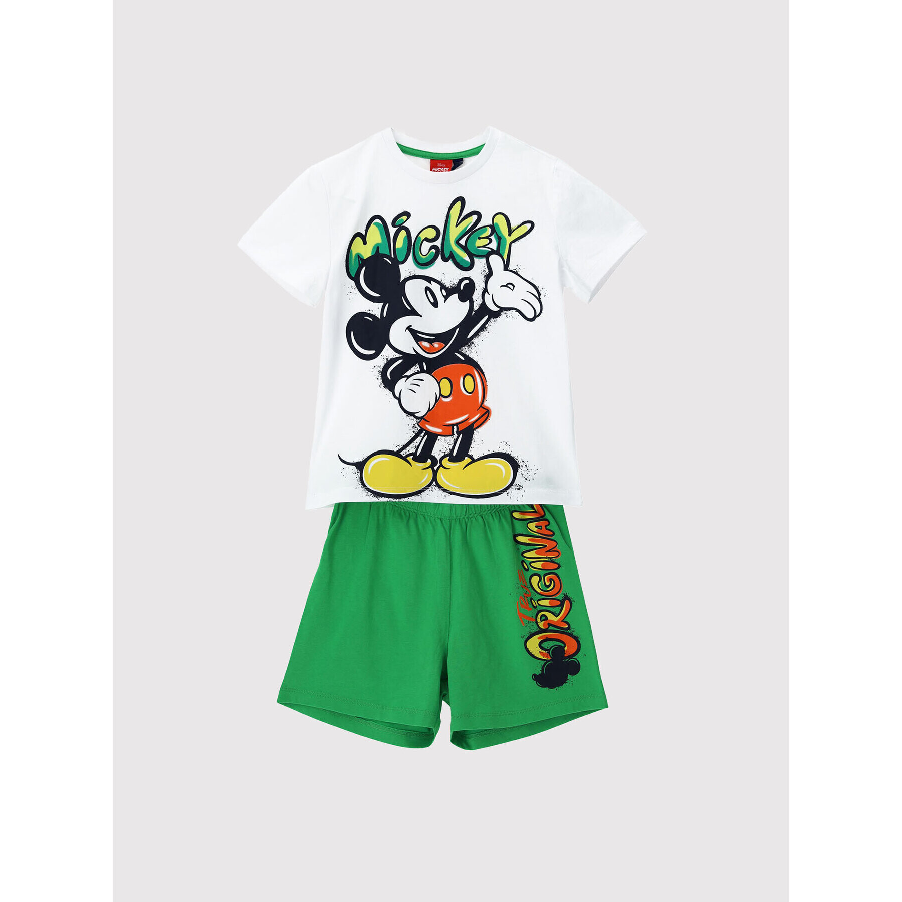 Original Marines Sada T-shirt a šortky MICKEY MOUSE DCPV2247B Barevná Regular Fit - Pepit.cz