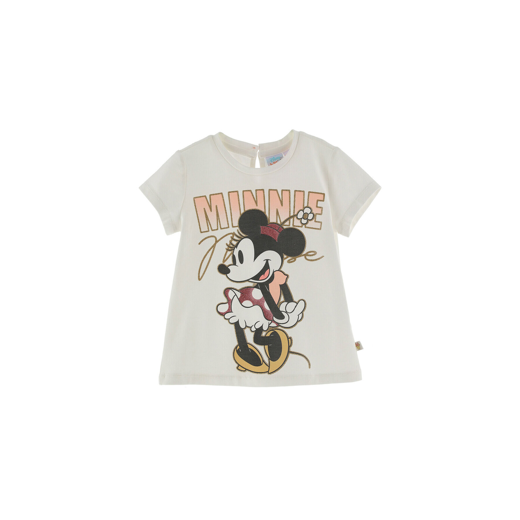 Original Marines T-Shirt DISNEY DCPV1169NF Bílá Regular Fit - Pepit.cz