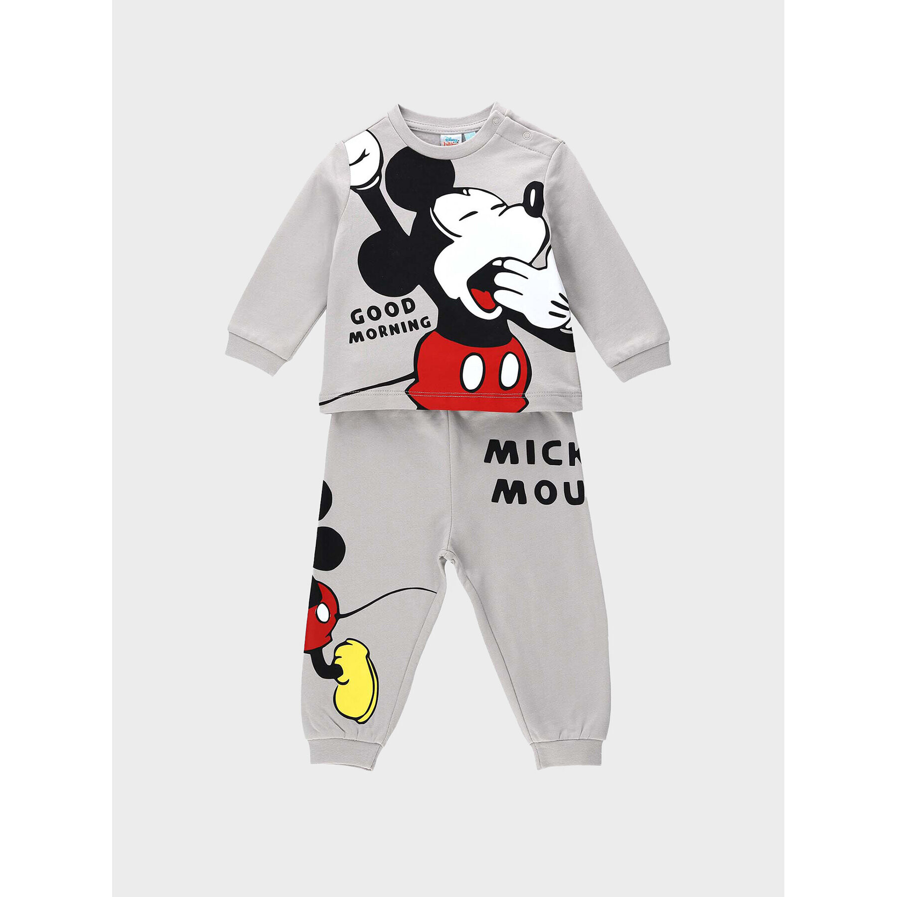 Original Marines Tepláková souprava MICKEY MOUSE DCAV0602NM Šedá Regular Fit - Pepit.cz