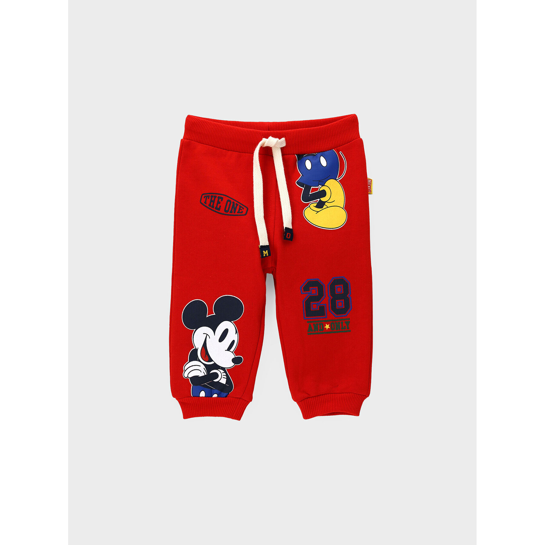 Original Marines Teplákové kalhoty DISNEY DCAV0626NM Červená Regular Fit - Pepit.cz