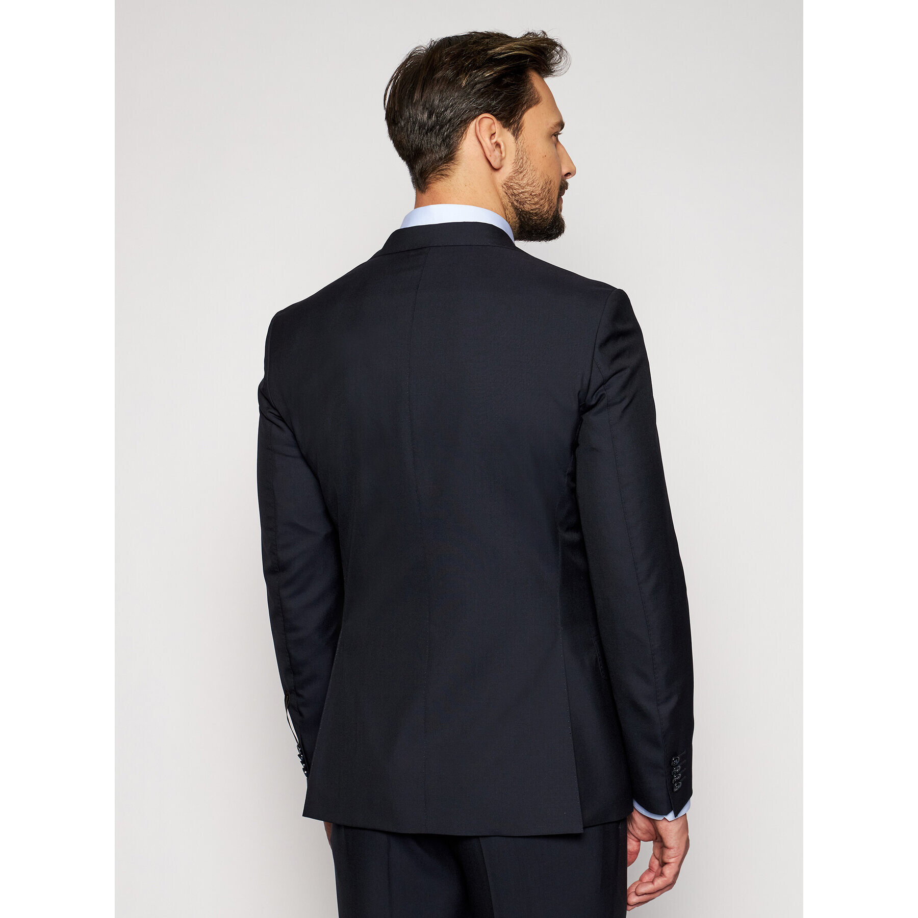 Oscar Jacobson Sako Edmund 3050 8515 Tmavomodrá Slim Fit - Pepit.cz