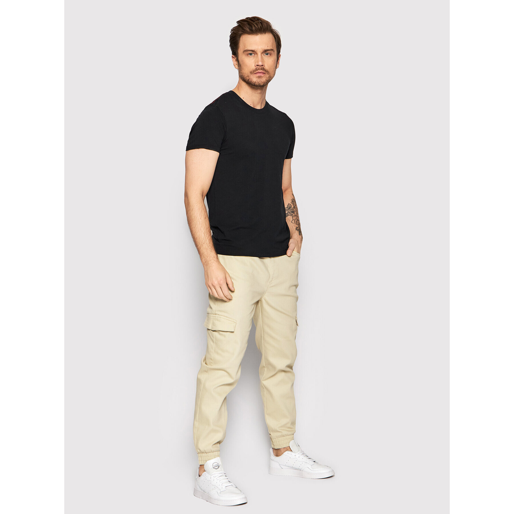 Outhorn Joggers kalhoty SPMJ600 Béžová Relaxed Fit - Pepit.cz