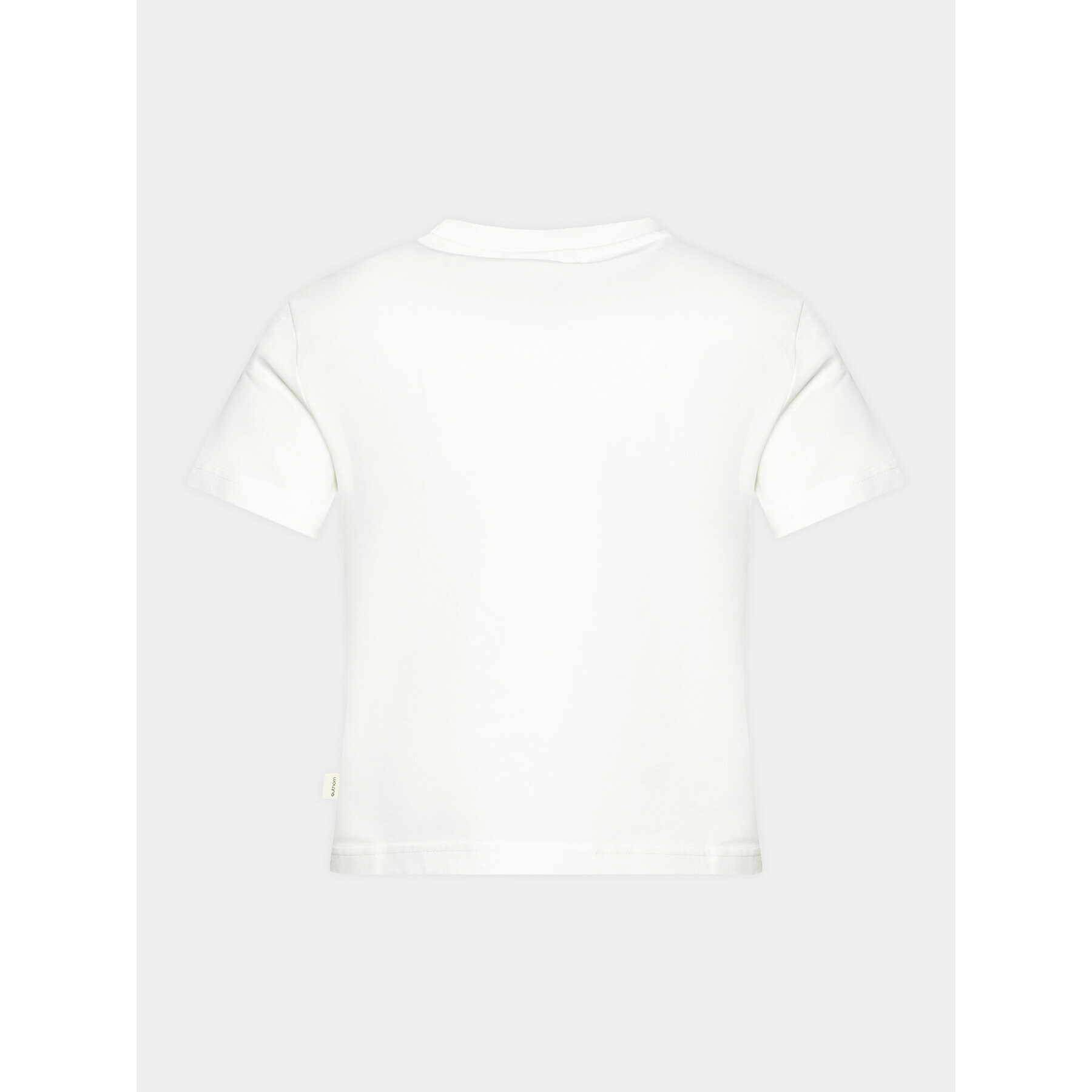 Outhorn T-Shirt OTHAW23TTSHF0922 Bílá Regular Fit - Pepit.cz