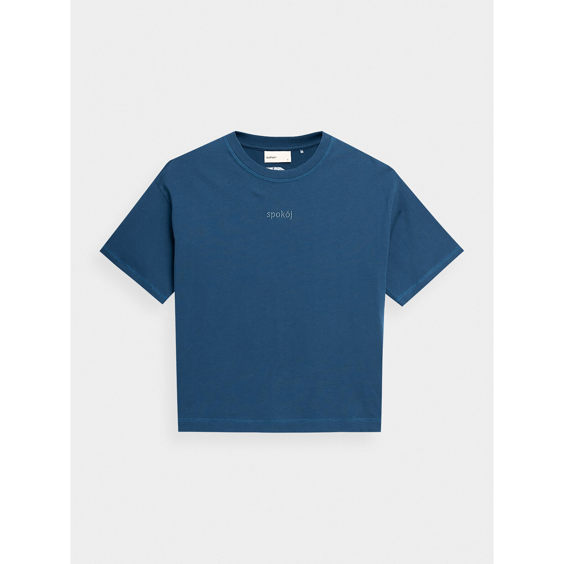 Outhorn T-Shirt OTHSS23TTSHF421 Tmavomodrá Oversize - Pepit.cz