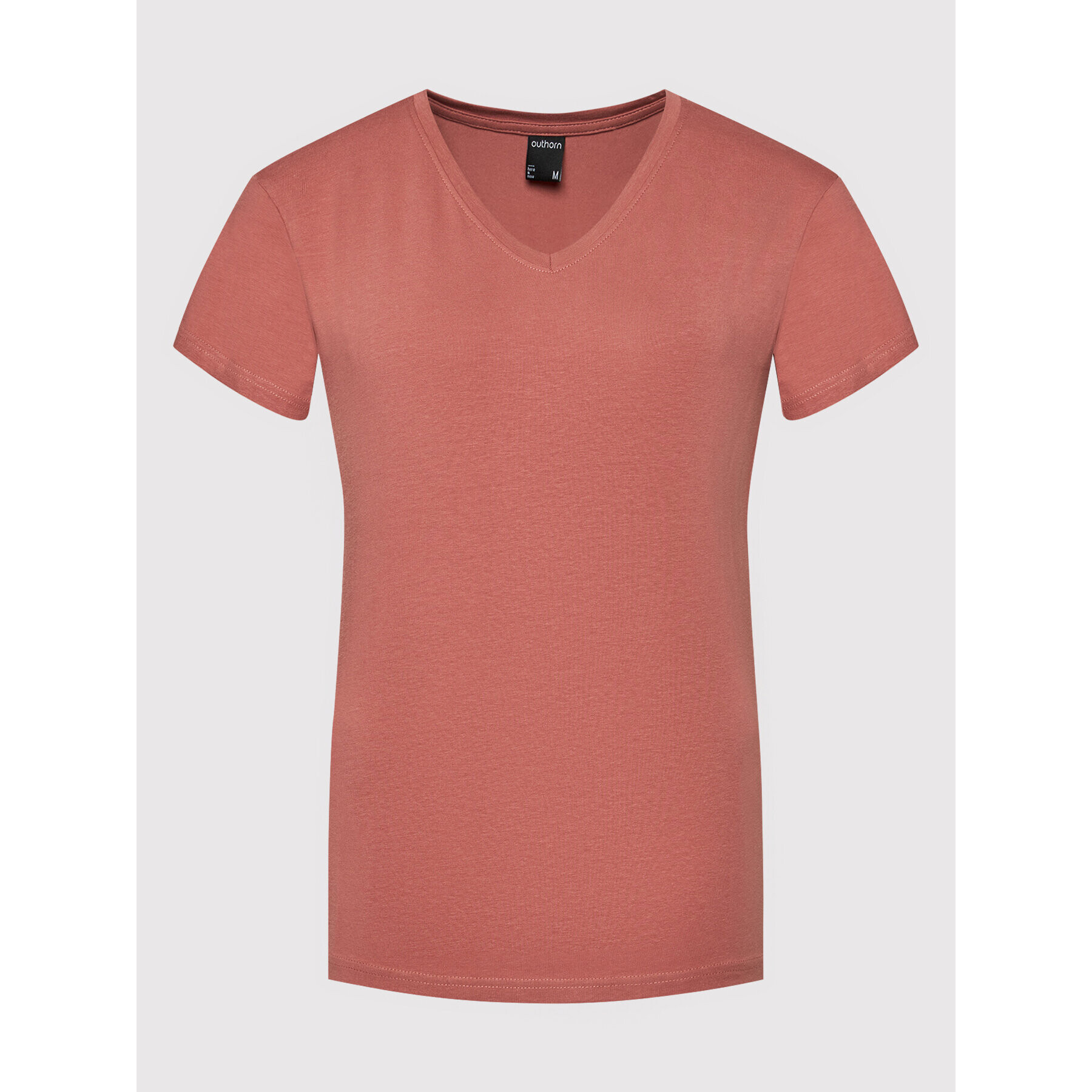 Outhorn T-Shirt TSD604 Hnědá Slim Fit - Pepit.cz