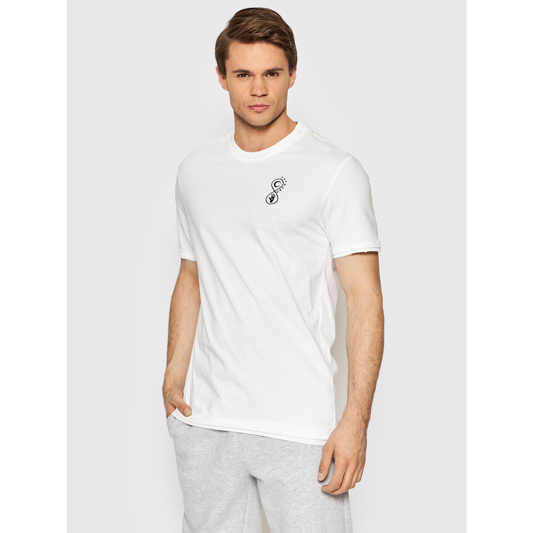 Outhorn T-Shirt TSM614 Bílá Regular Fit - Pepit.cz