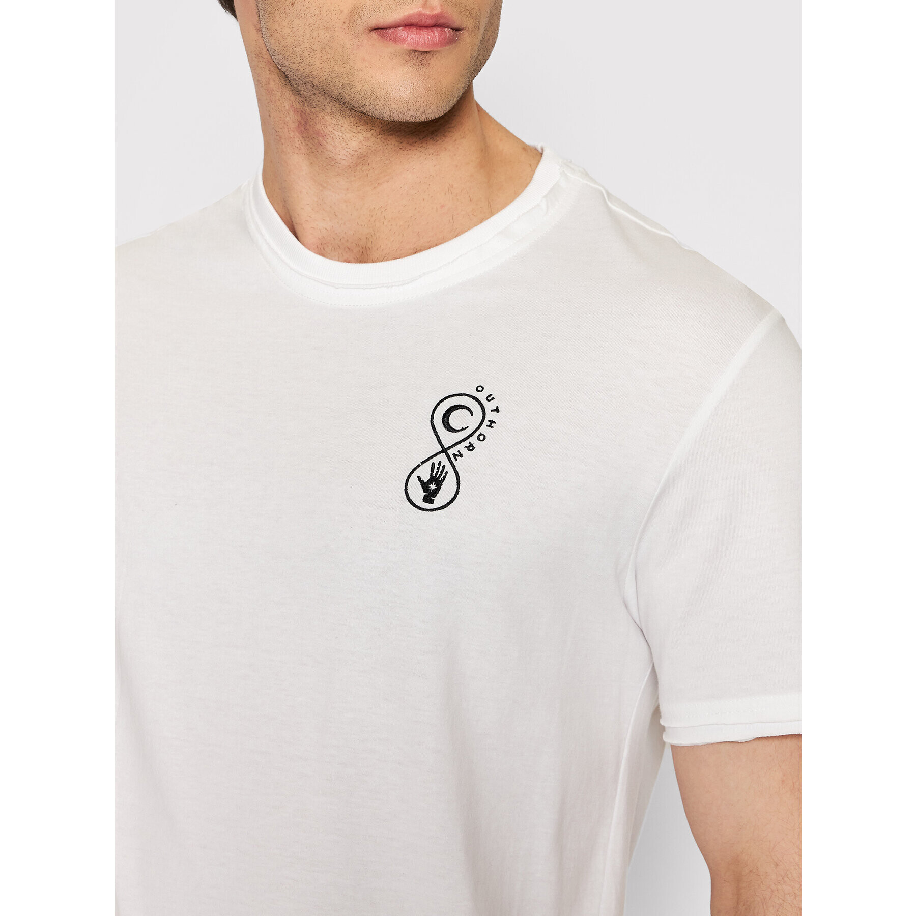 Outhorn T-Shirt TSM614 Bílá Regular Fit - Pepit.cz