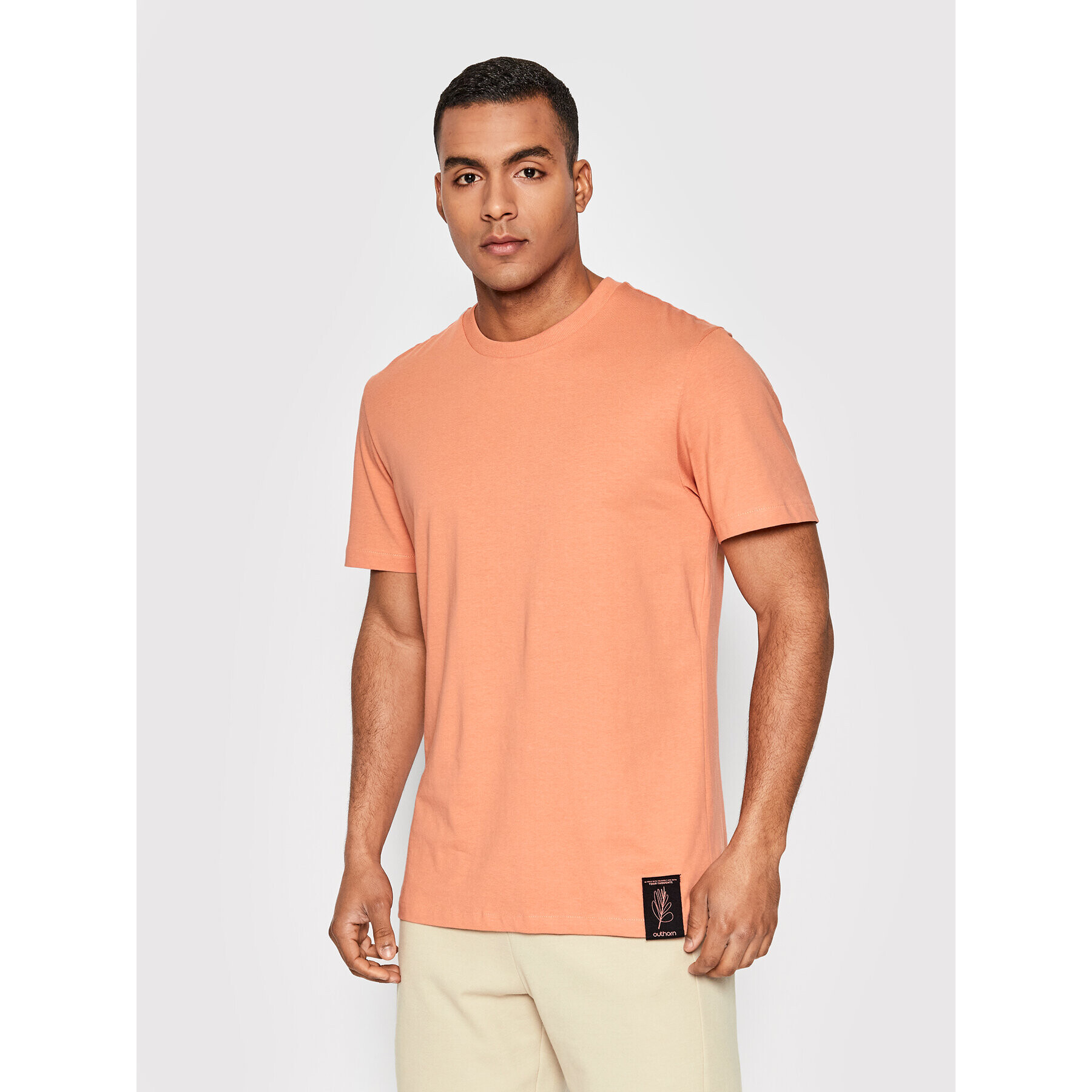 Outhorn T-Shirt TSM615 Oranžová Regular Fit - Pepit.cz