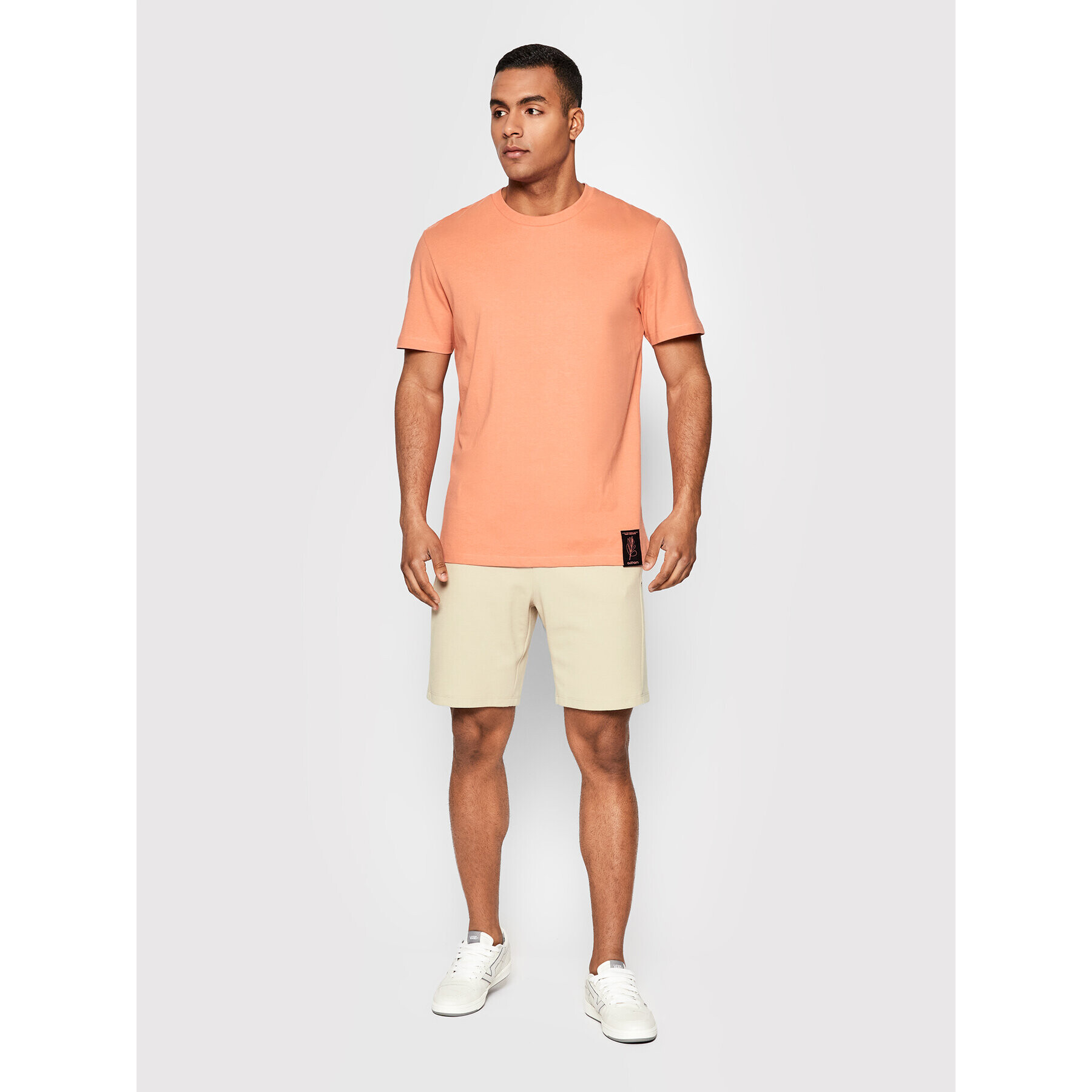 Outhorn T-Shirt TSM615 Oranžová Regular Fit - Pepit.cz