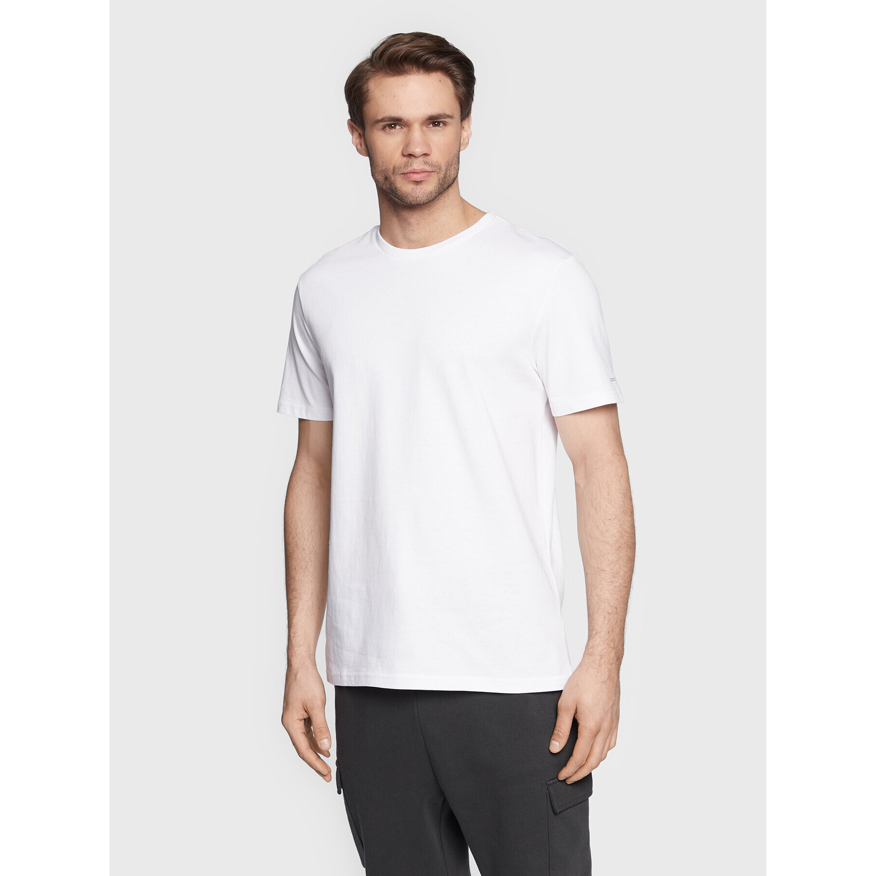 Outhorn T-Shirt TTSHM058 Bílá Regular Fit - Pepit.cz